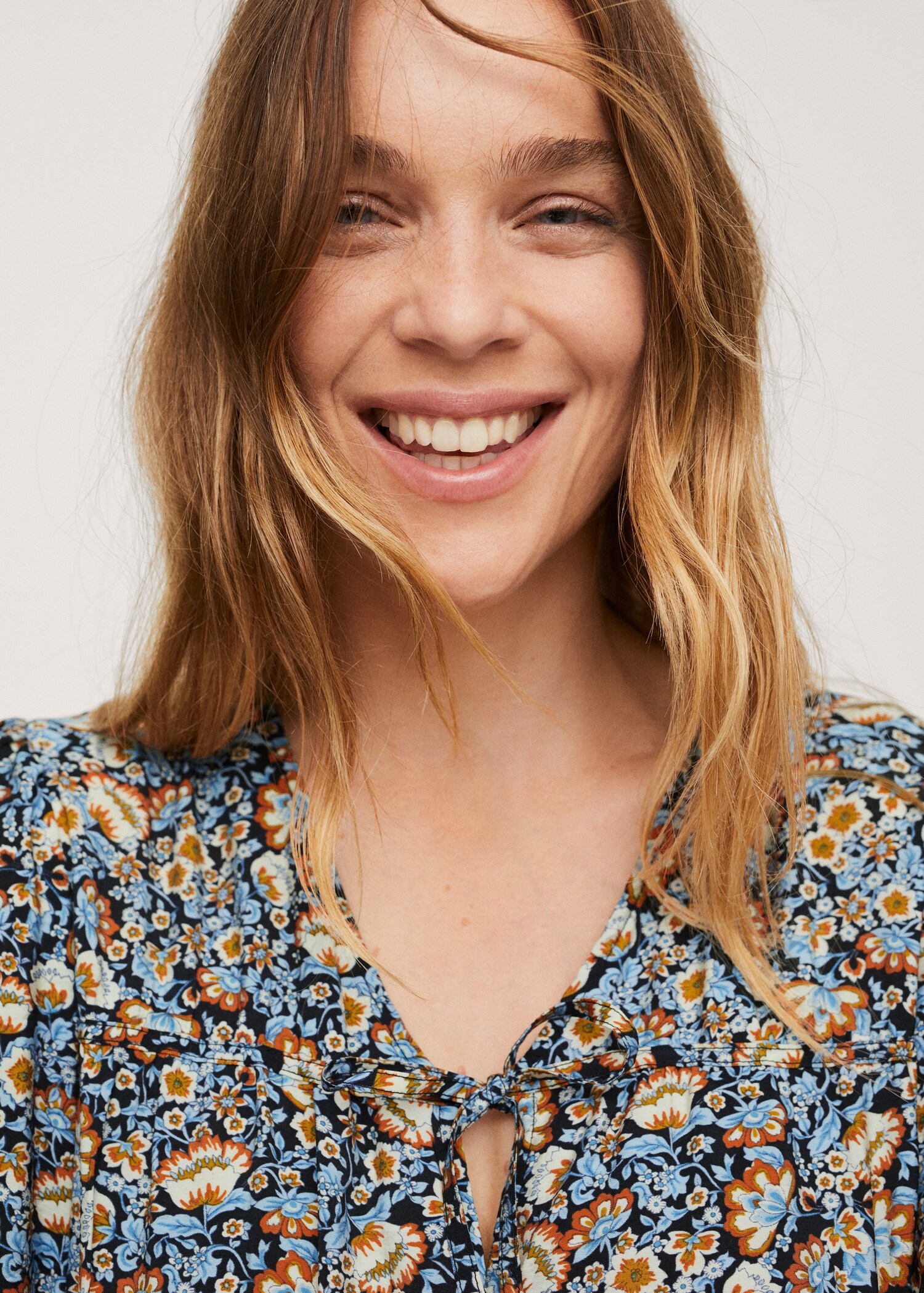 Bow printed dress - Details of the article 2