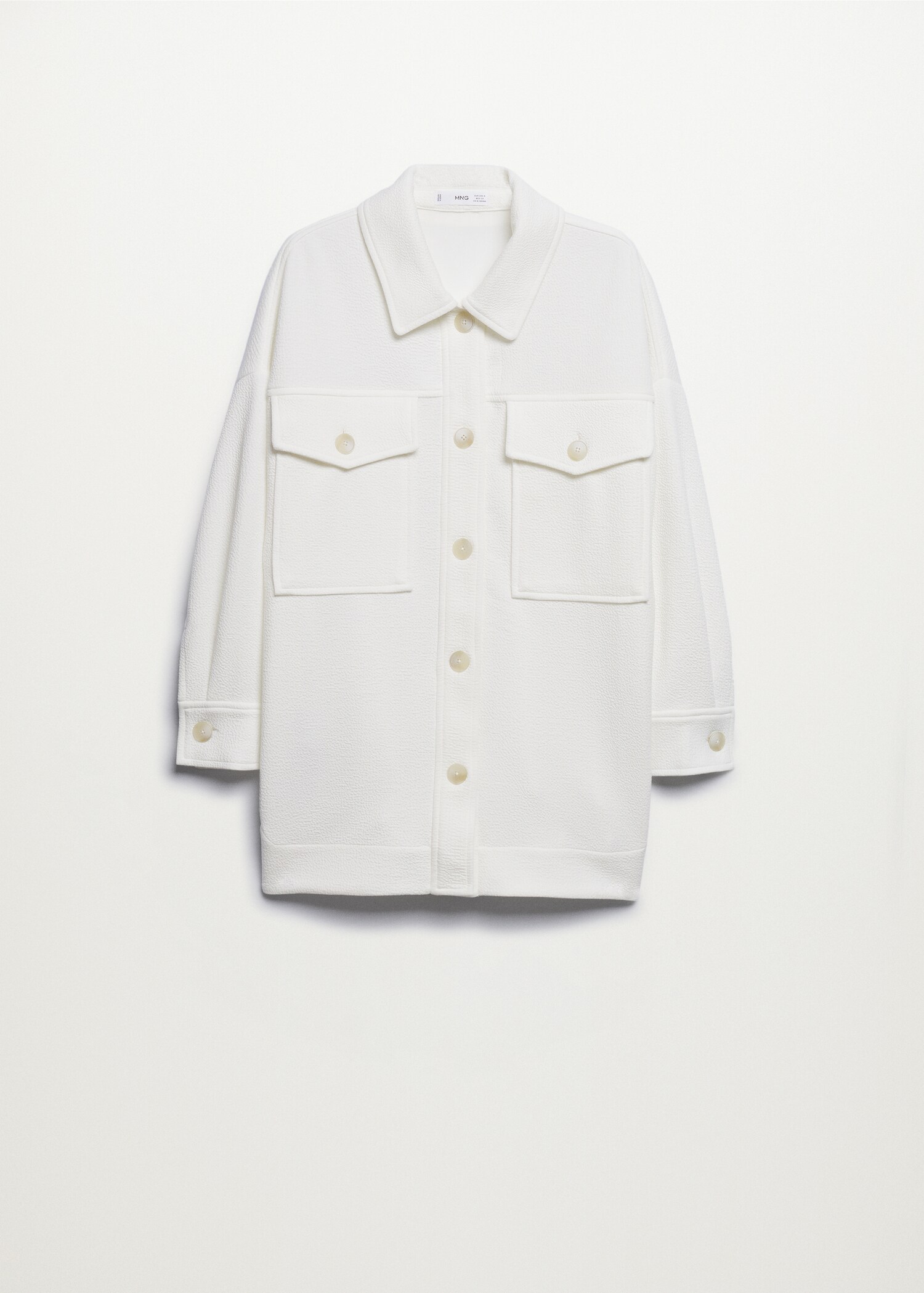 Sobrecamisa textura - Artículo sin modelo