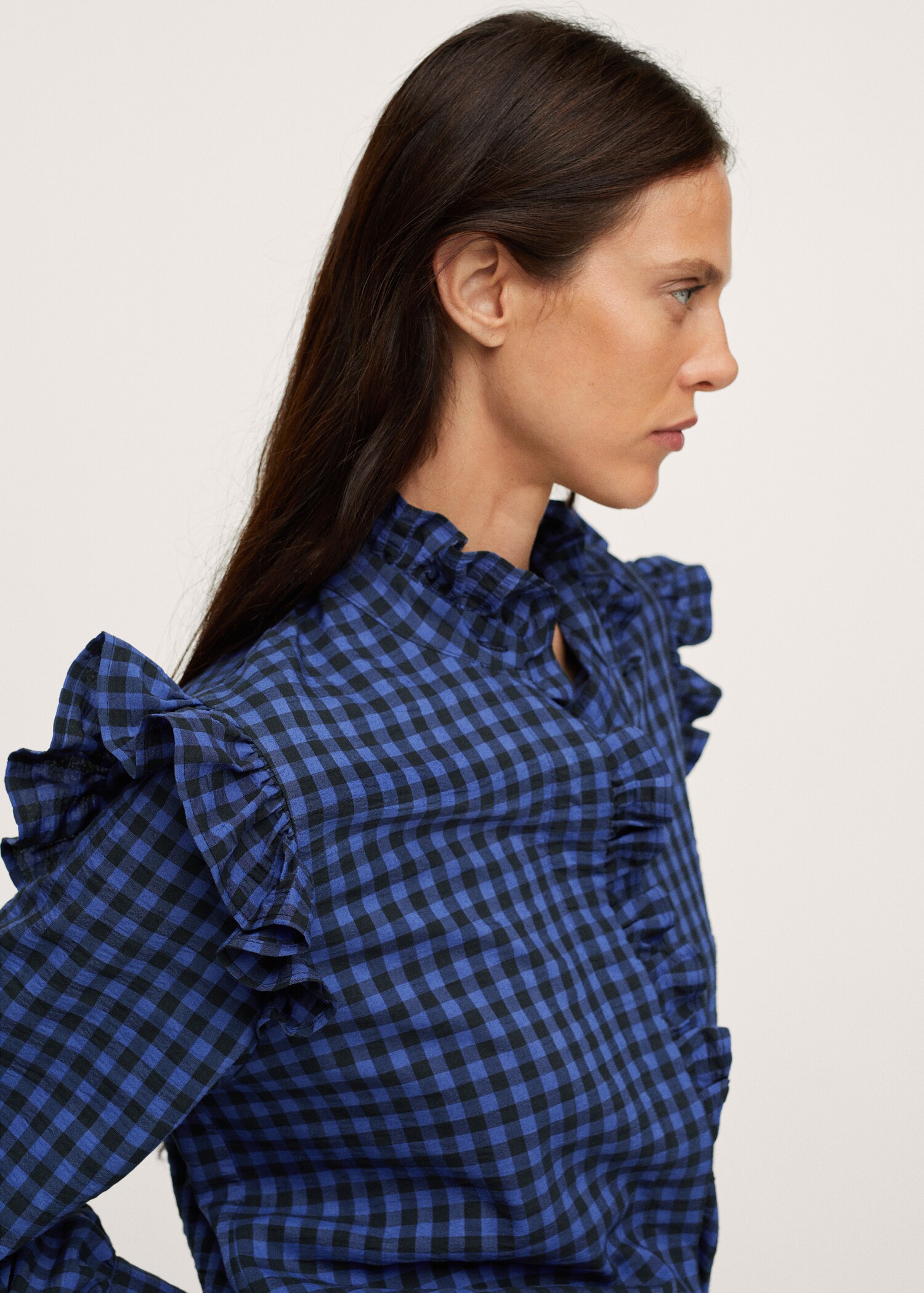 Blusa estampada volantes - Detalle del artículo 2