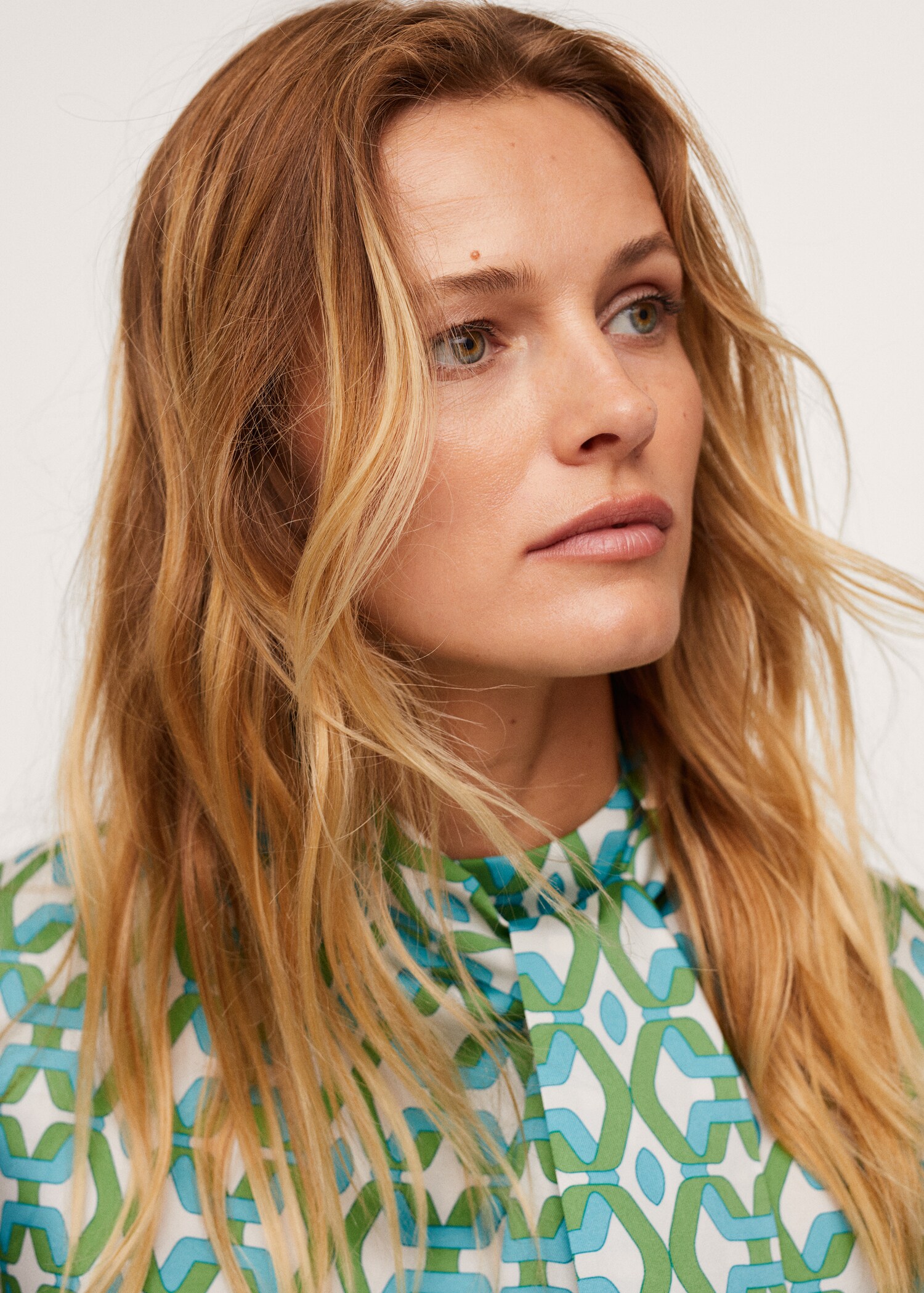 Blusa estampado geométrico - Detalle del artículo 1