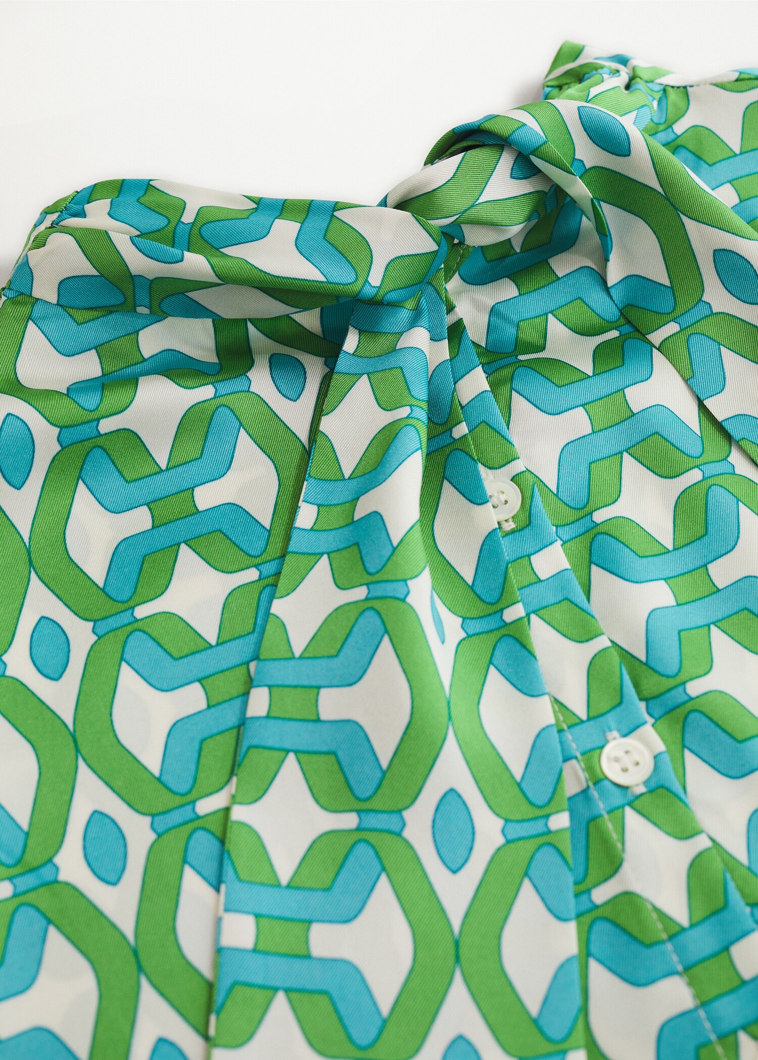 Blusa estampado geométrico - Detalle del artículo 8
