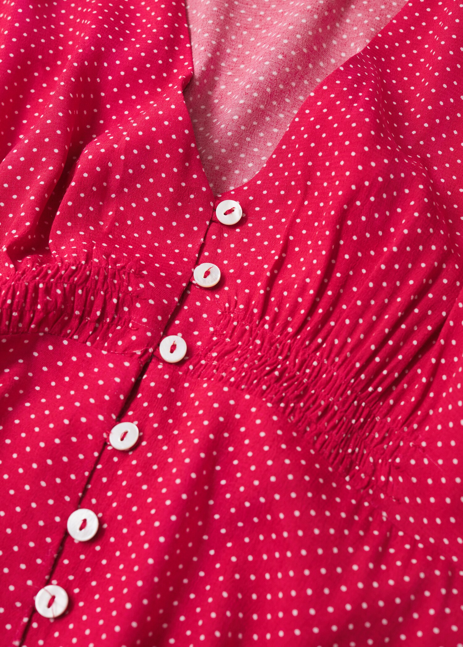 Vestido midi topos - Detalle del artículo 8