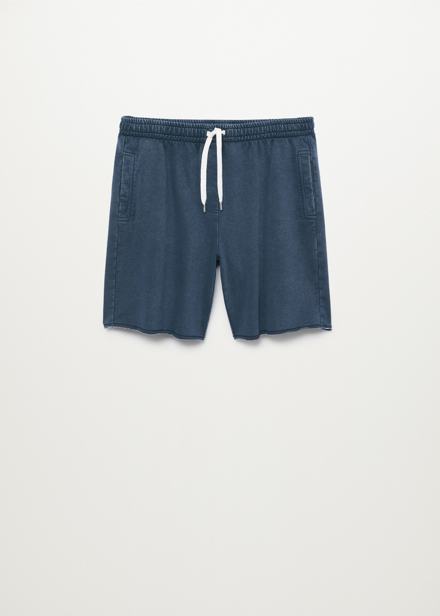Elastic waist Bermuda shorts - Article without model