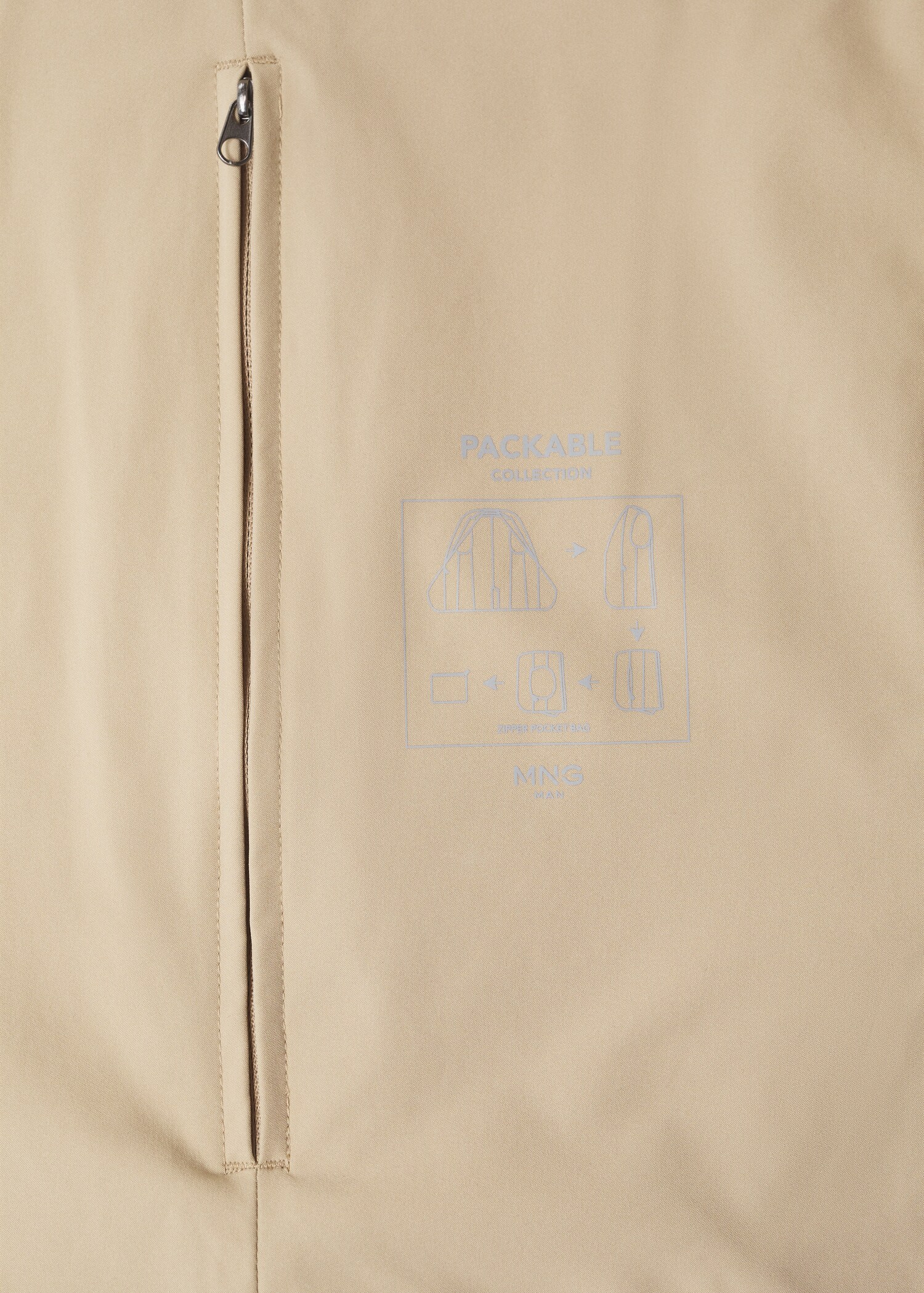 Slim fit technical packable suit blazer - Details of the article 9