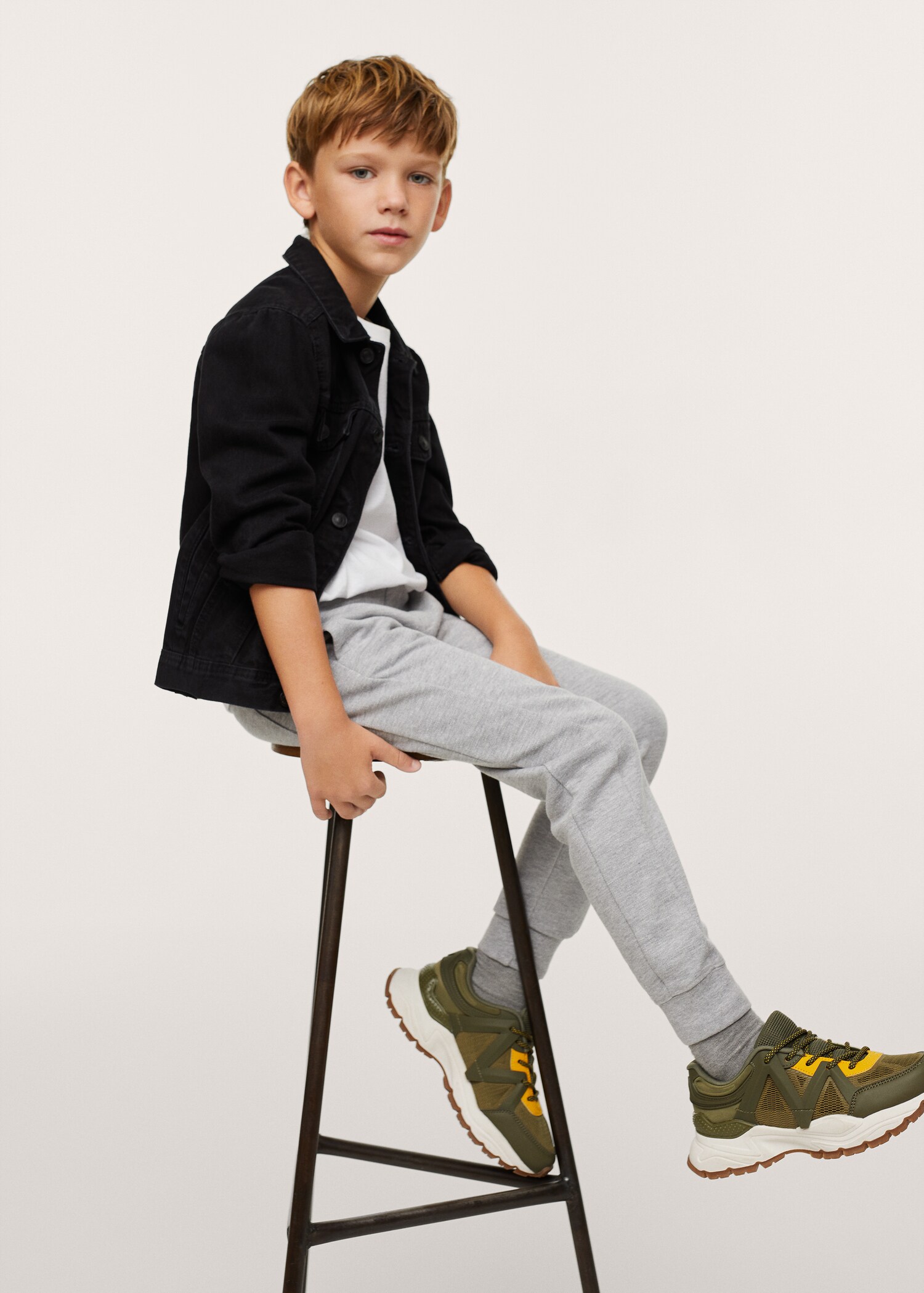 Pantalón jogger algodón - Plano medio