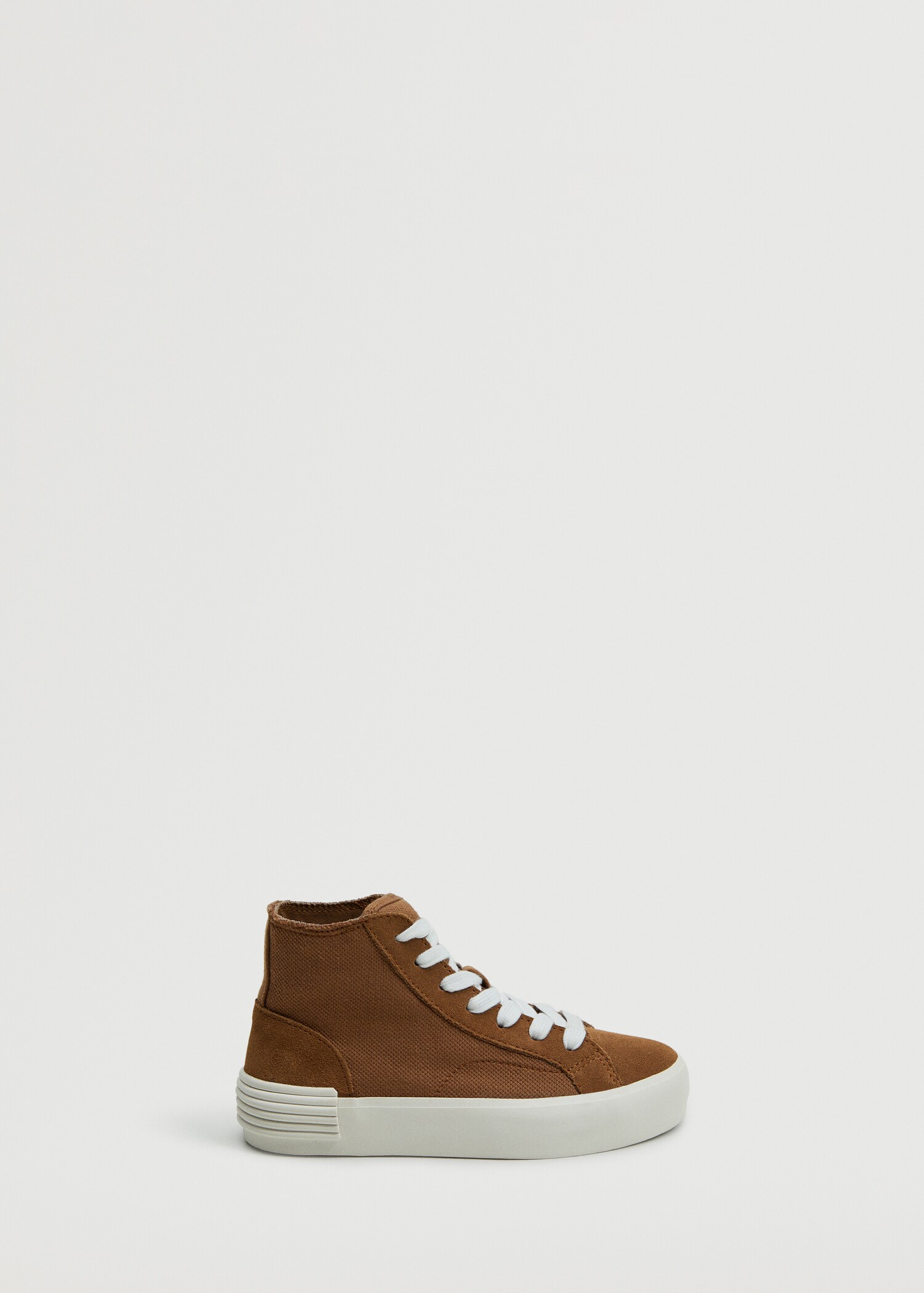 Lace-up cotton sneakers - Article without model