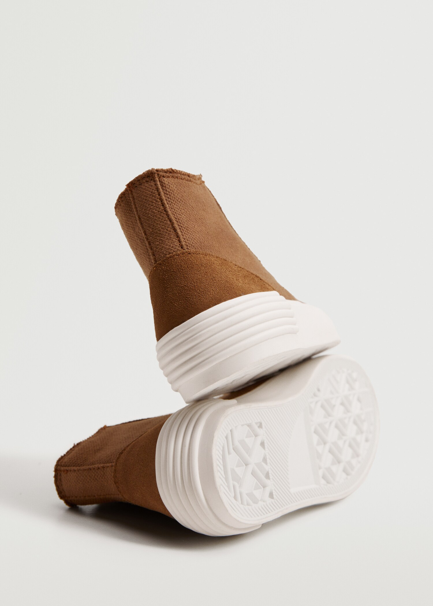 Lace-up cotton sneakers - Details of the article 2
