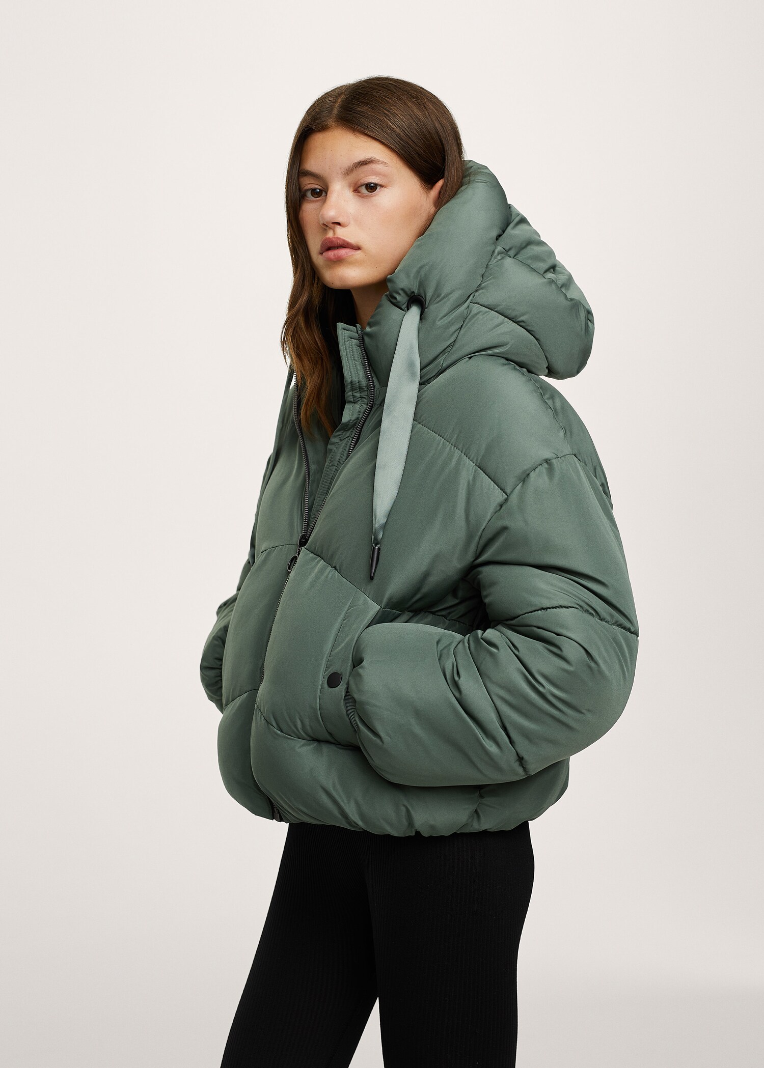 Prošívaný anorak oversize - Detail zboží 1