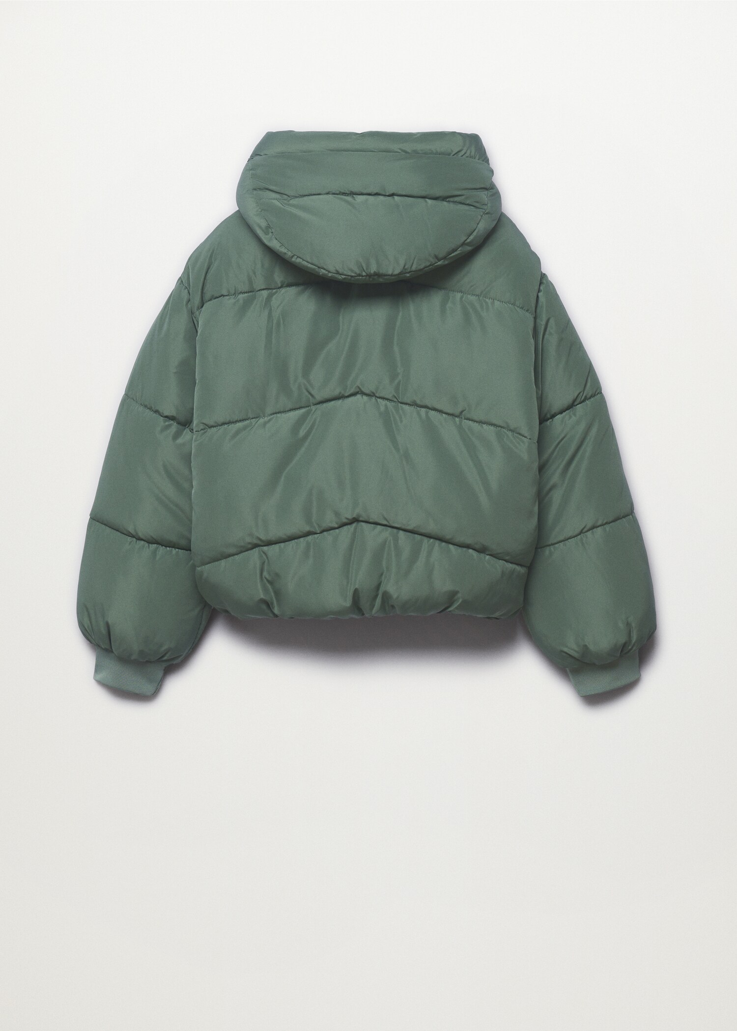 Prošívaný anorak oversize - Zadní strana zboží