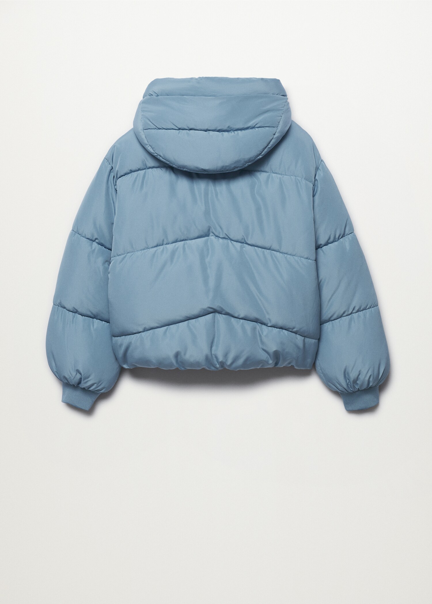 Prošívaný anorak oversize - Zadní strana zboží