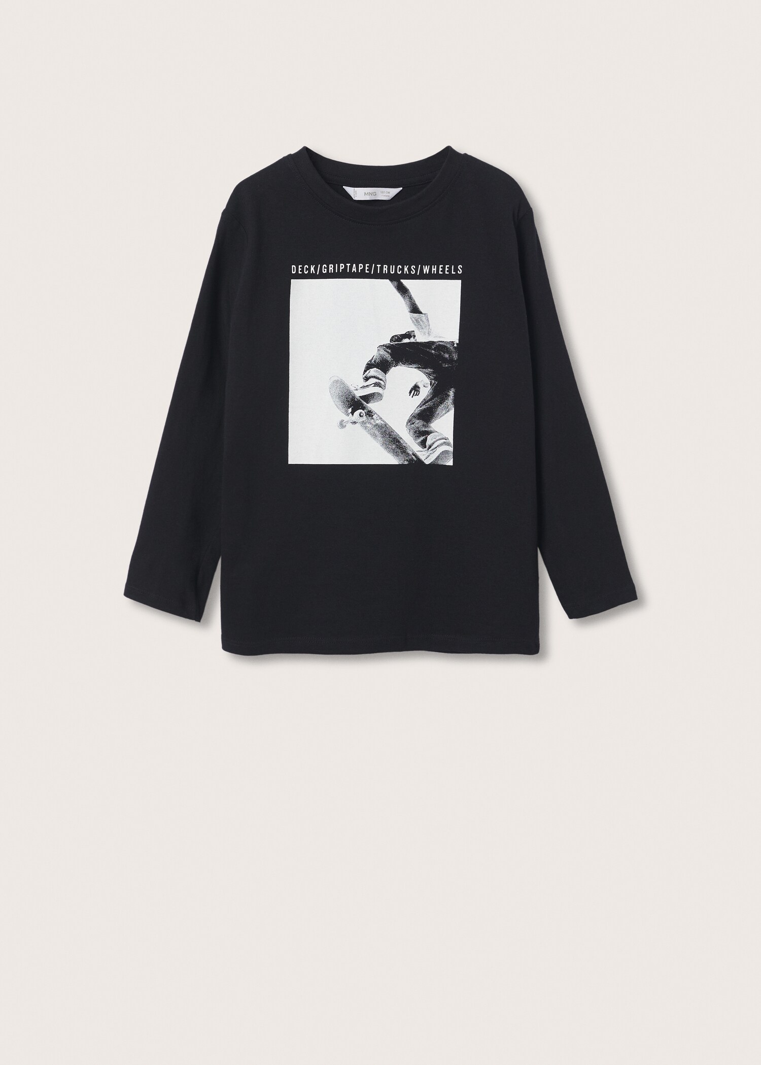 Camiseta manga larga estampada - Artículo sin modelo