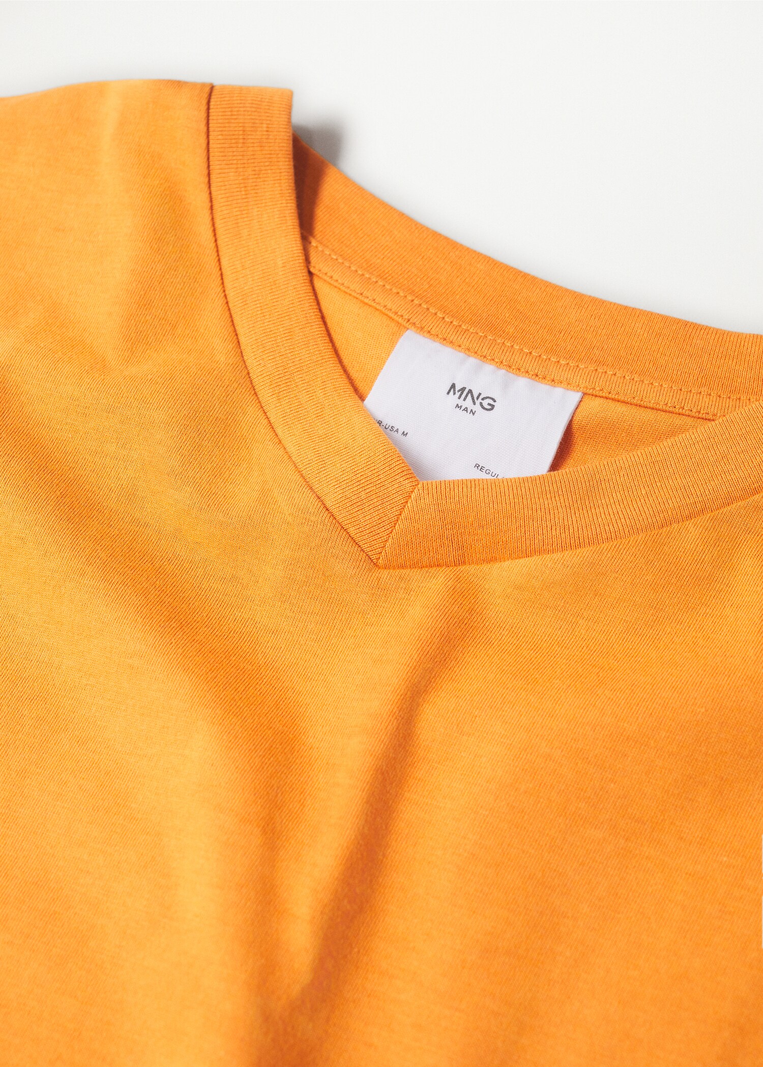 Sustainable cotton basic T-shirt - Details of the article 7