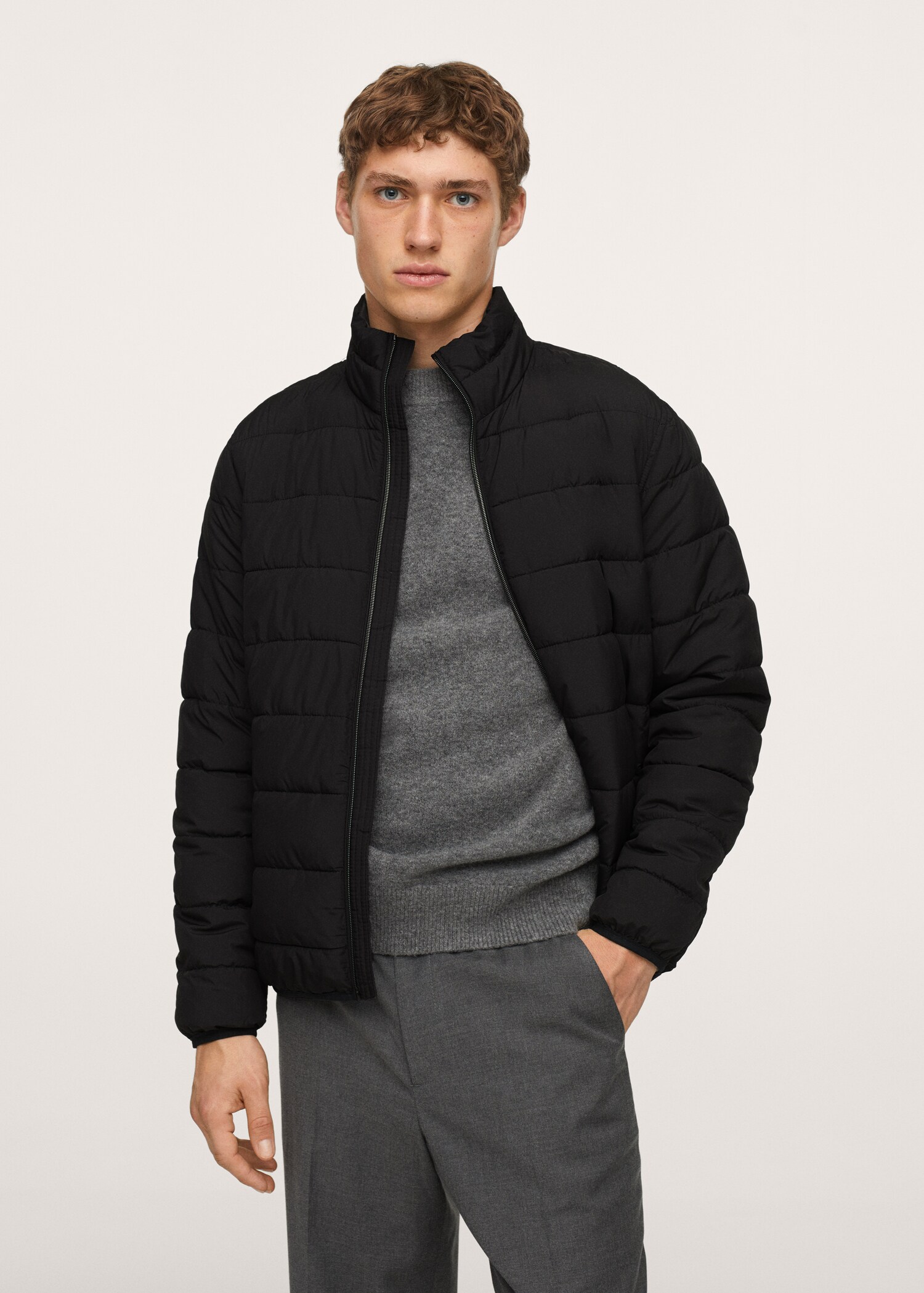 Chaqueta acolchada ultra ligera - Plano medio