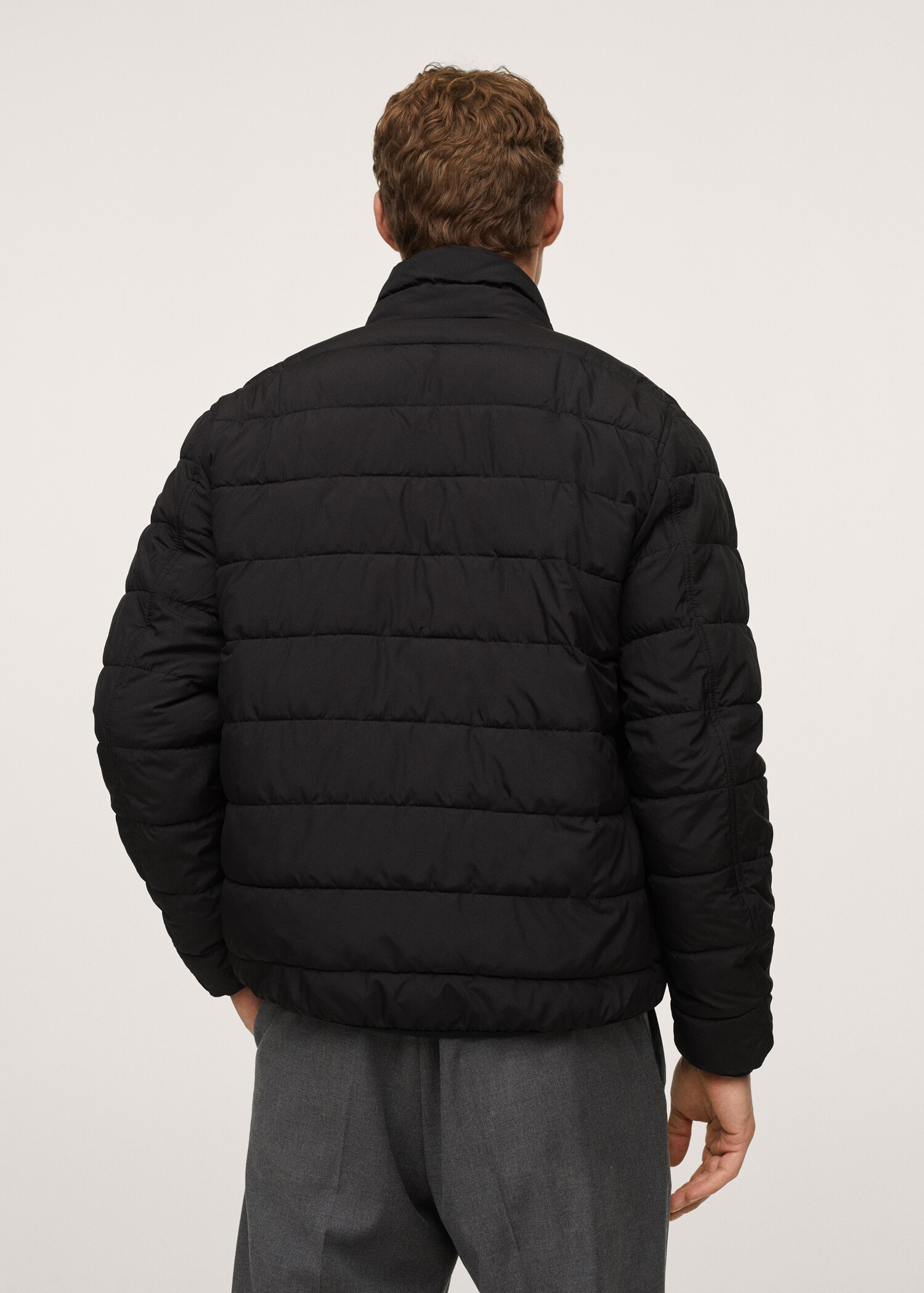 Chaqueta acolchada ultra ligera - Reverso del artículo