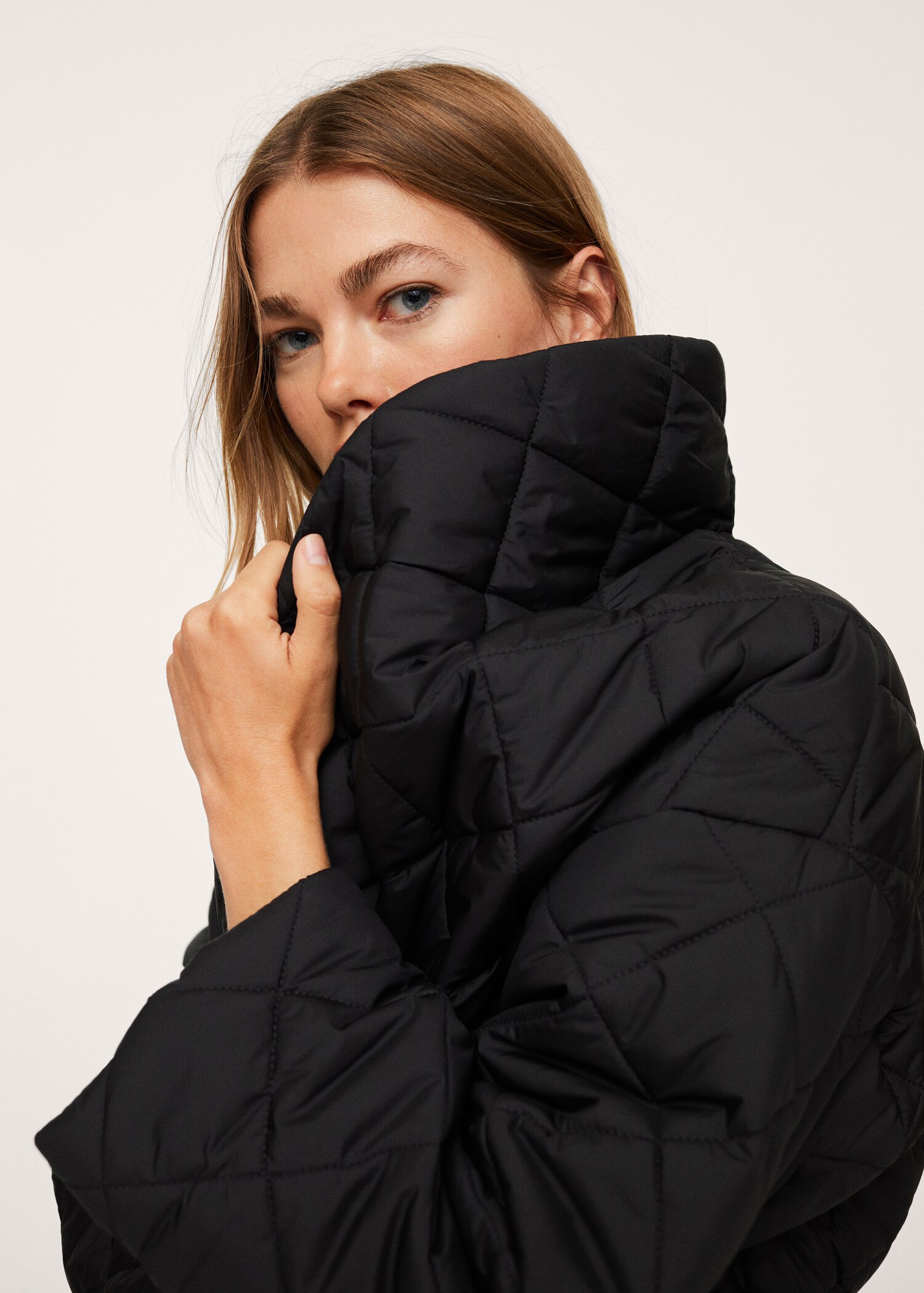 Prošívaný anorak oversize - Detail zboží 2