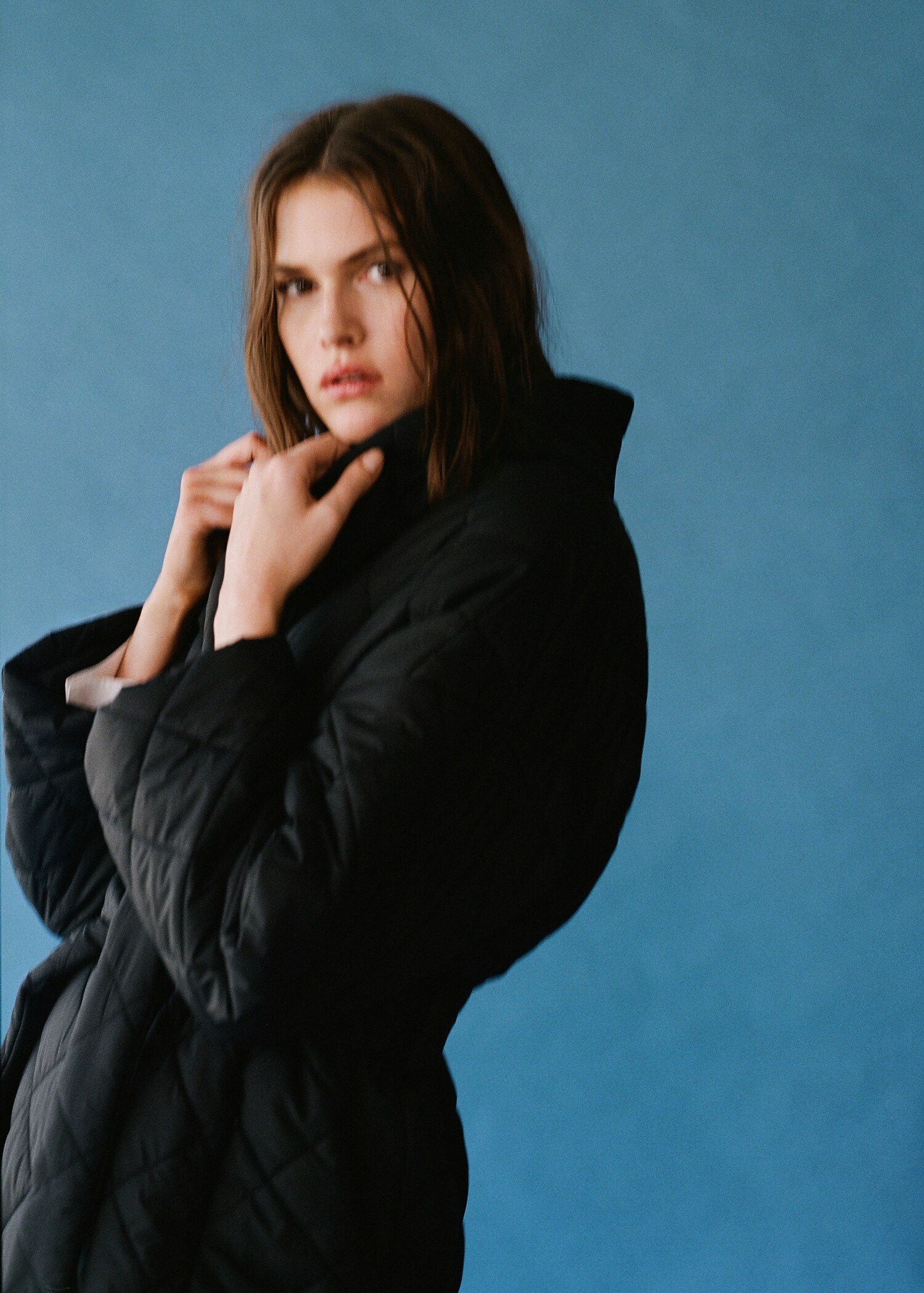Prošívaný anorak oversize - Detail zboží 5