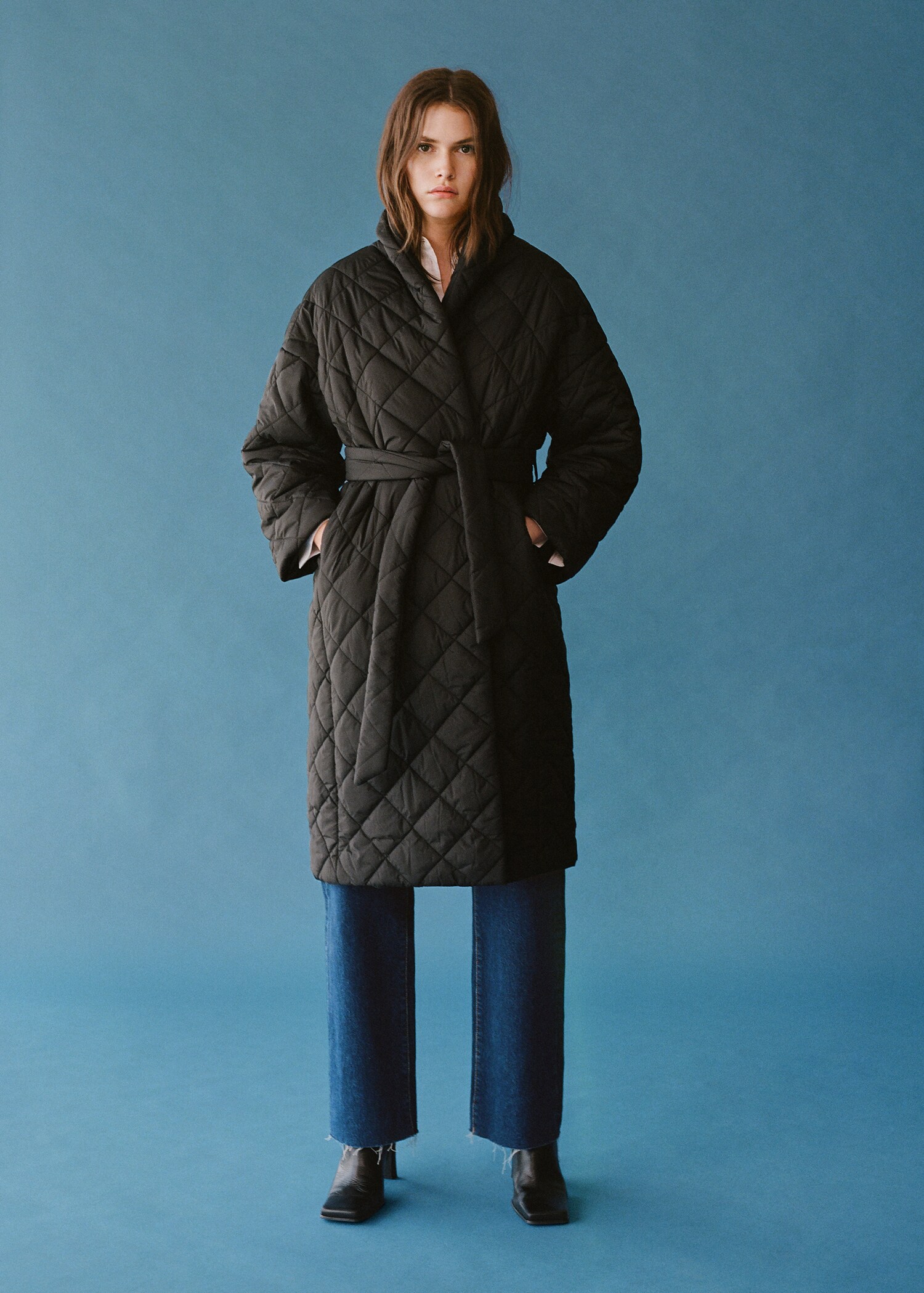 Prošívaný anorak oversize - Detail zboží 6