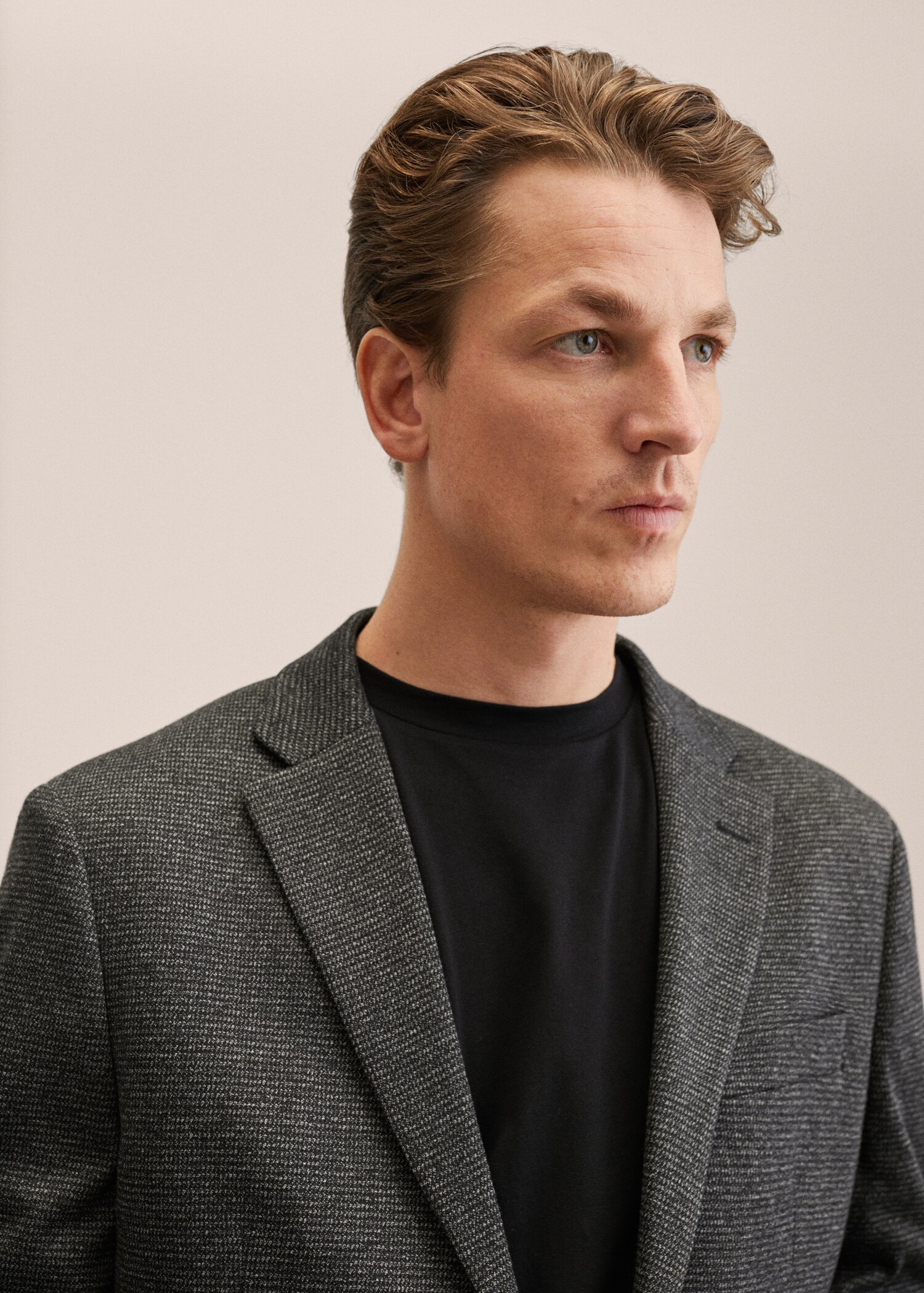 Žíhané sako slim fit - Detail zboží 1