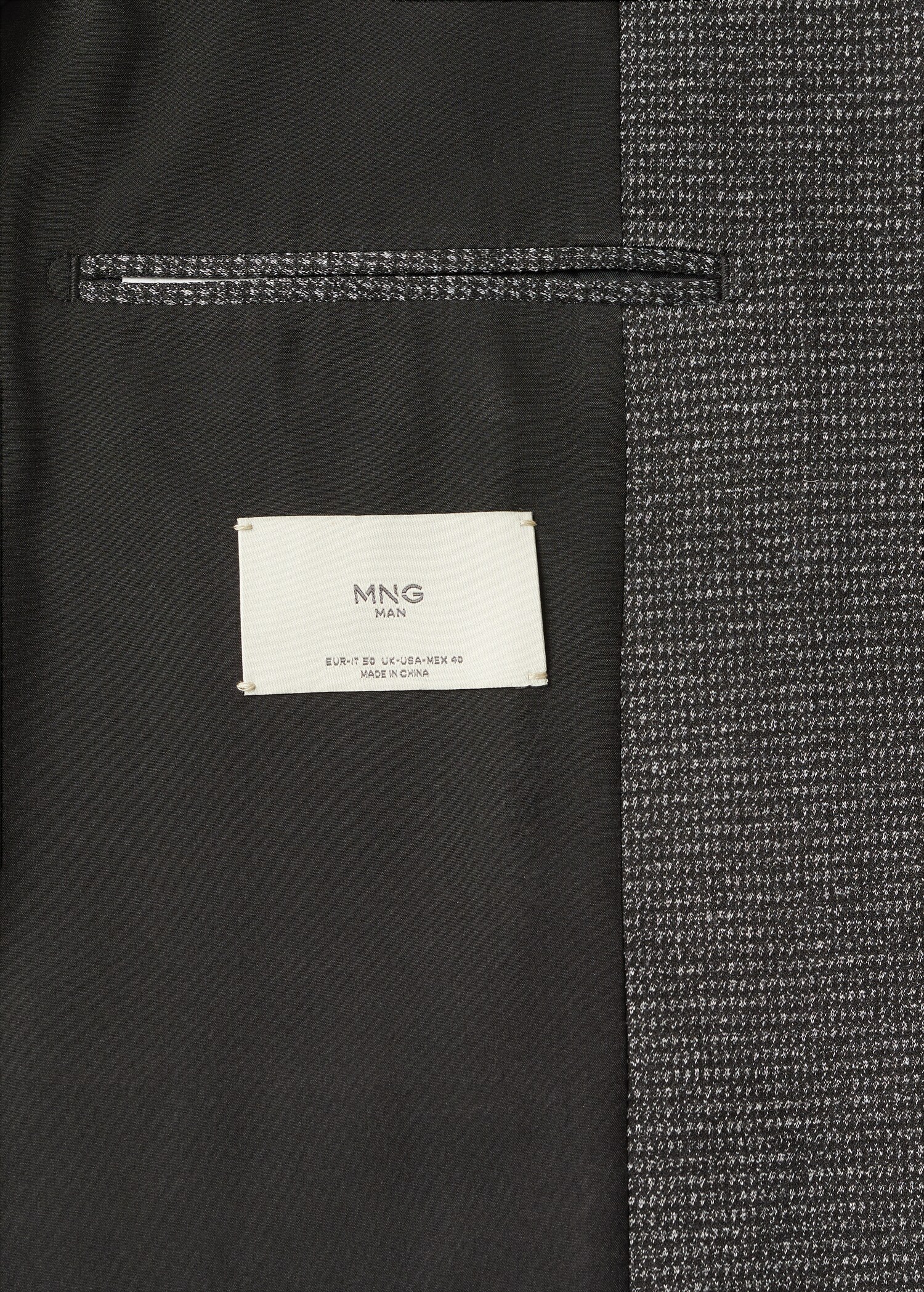 Žíhané sako slim fit - Detail zboží 7