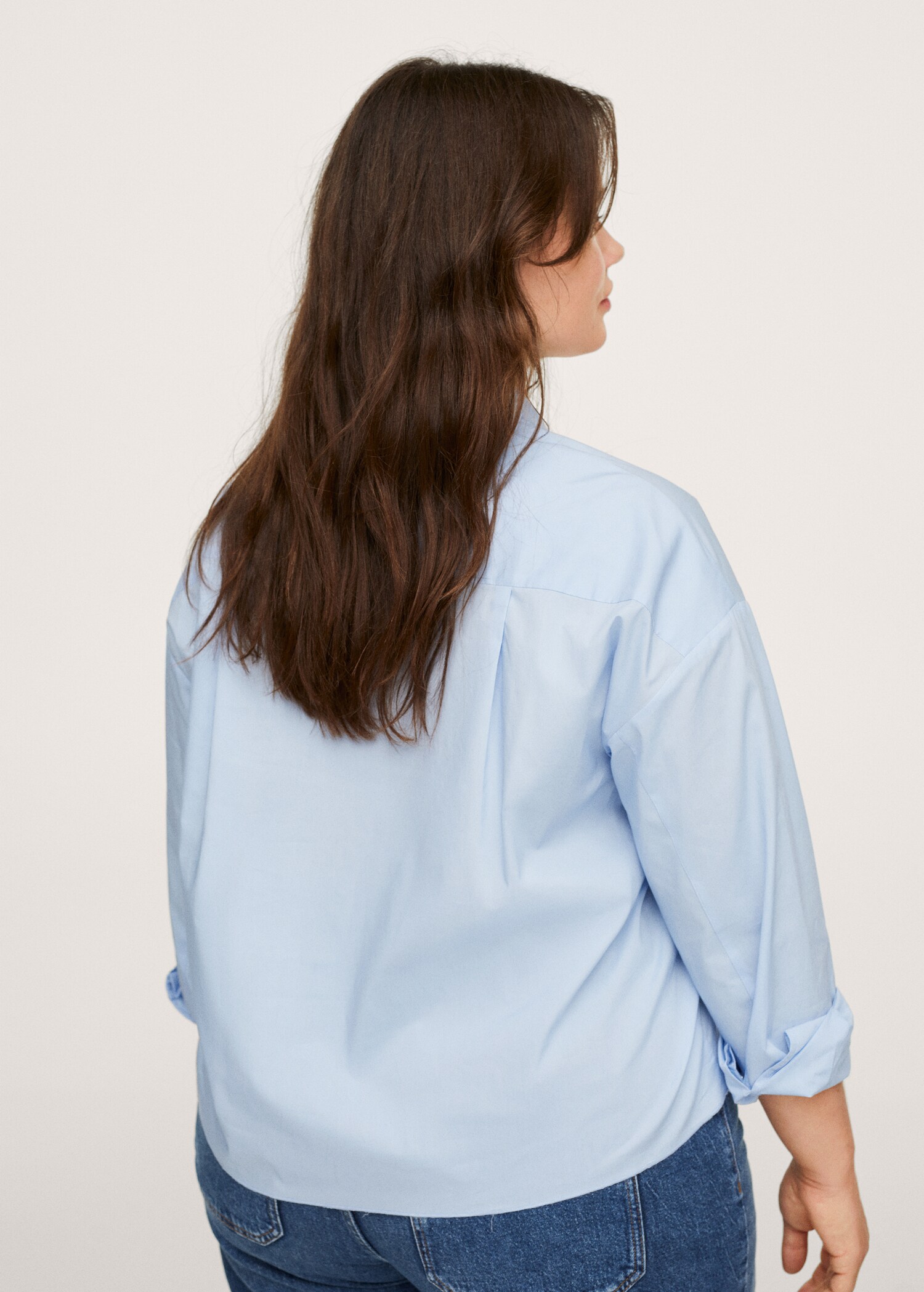 Camisa algodón perlas - Reverso del artículo