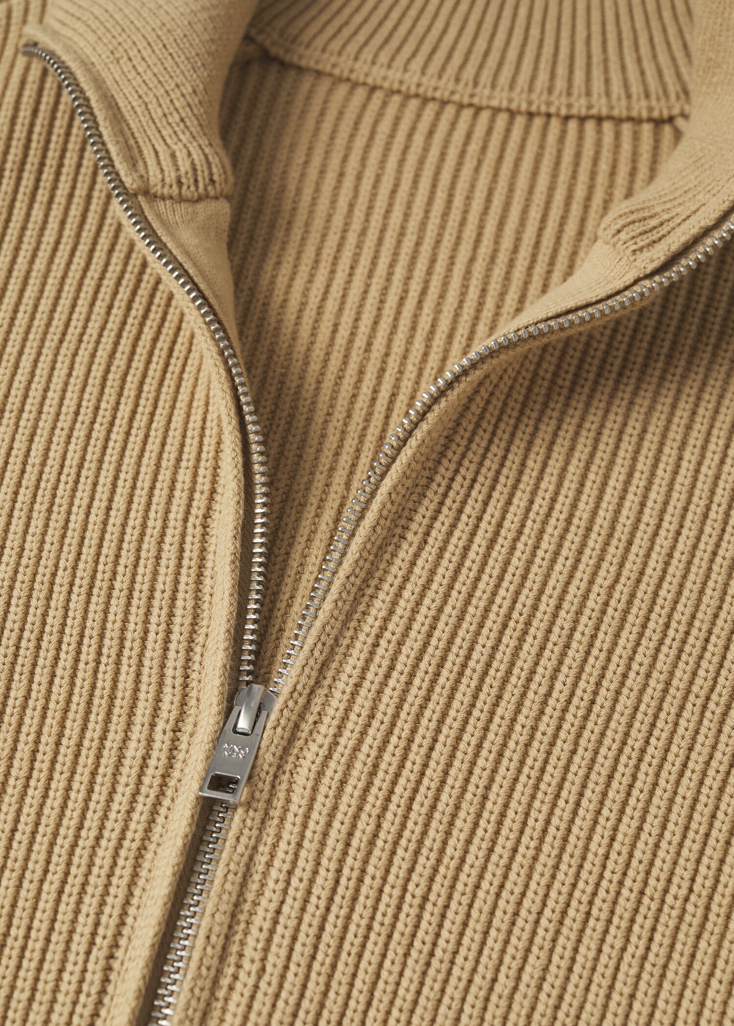 Kardigan se stojáčkem na zip - Detail zboží 8