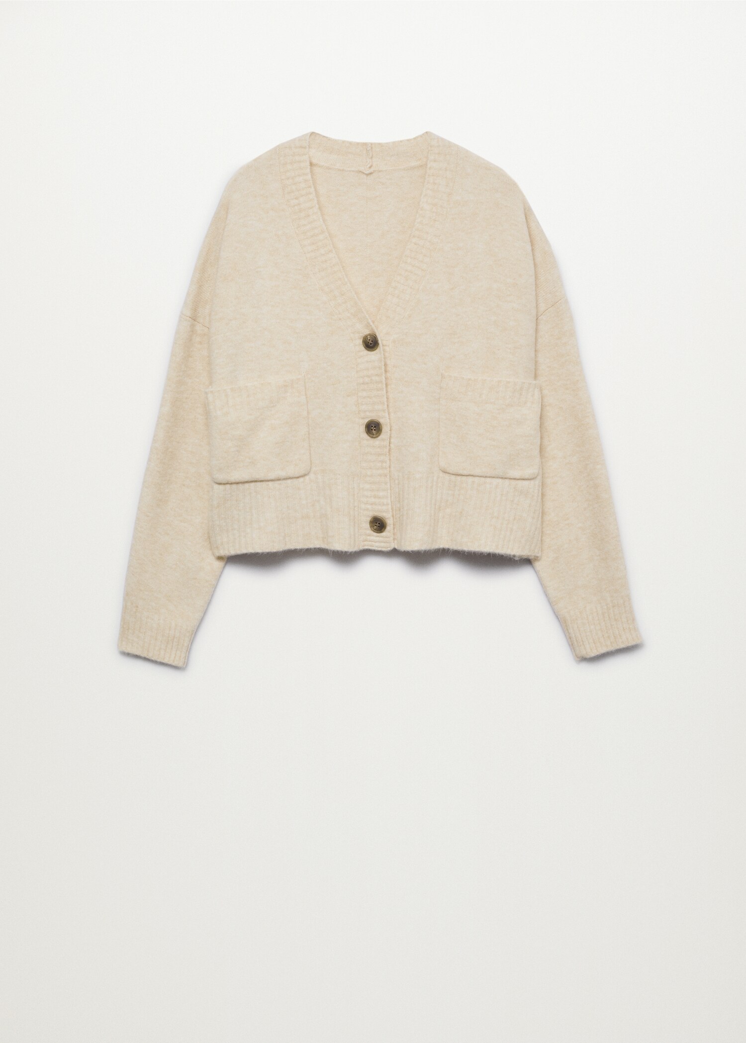 Pocket knit cardigan - Article without model