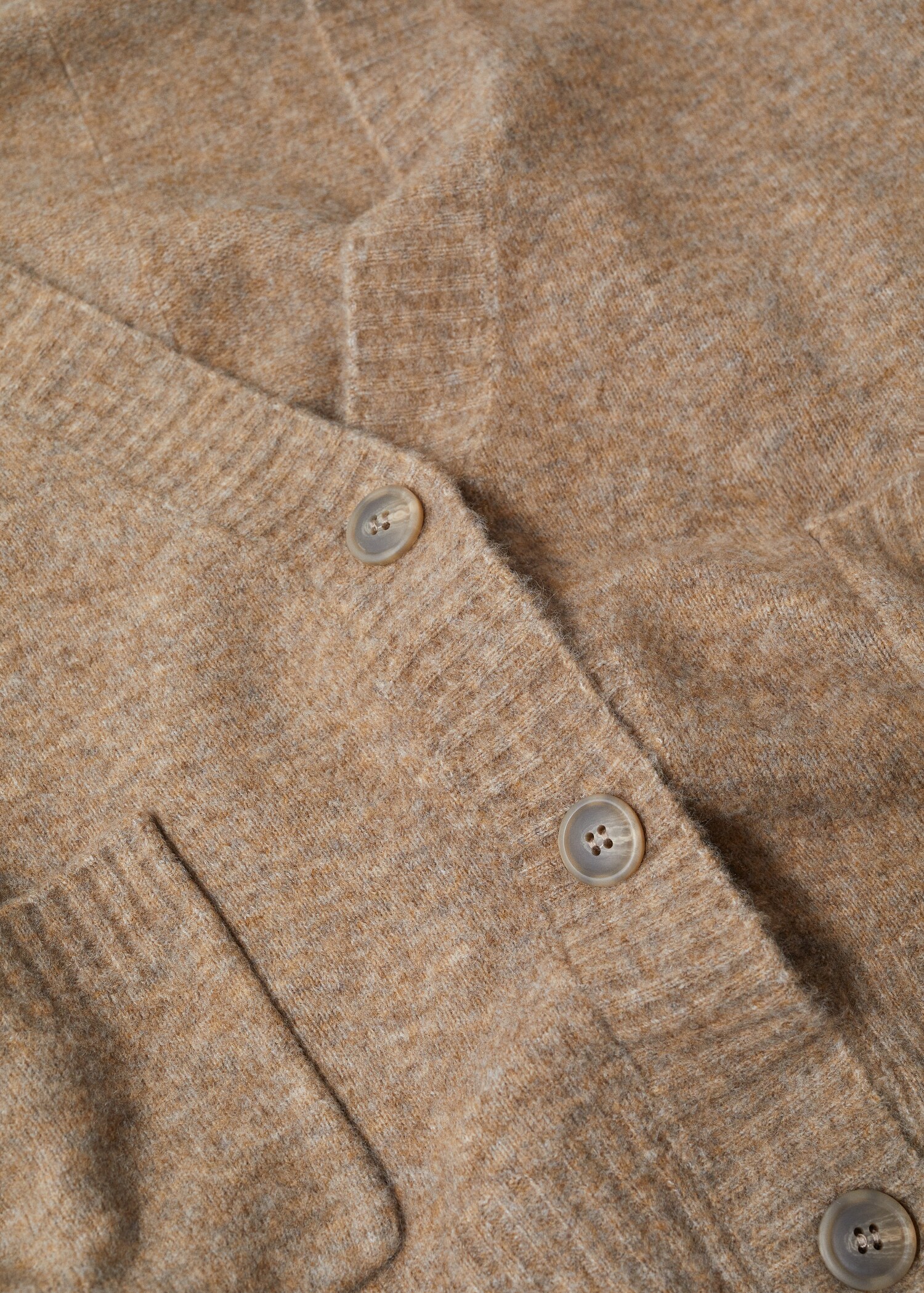 Pocket knit cardigan - Details of the article 8