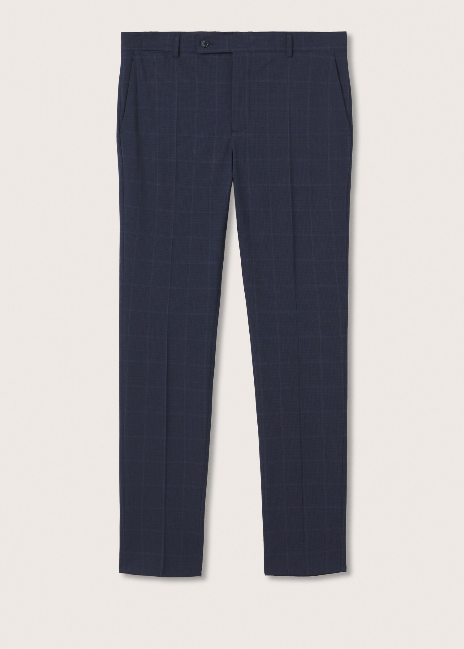 Pantalón traje slim fit cuadros - Artículo sin modelo