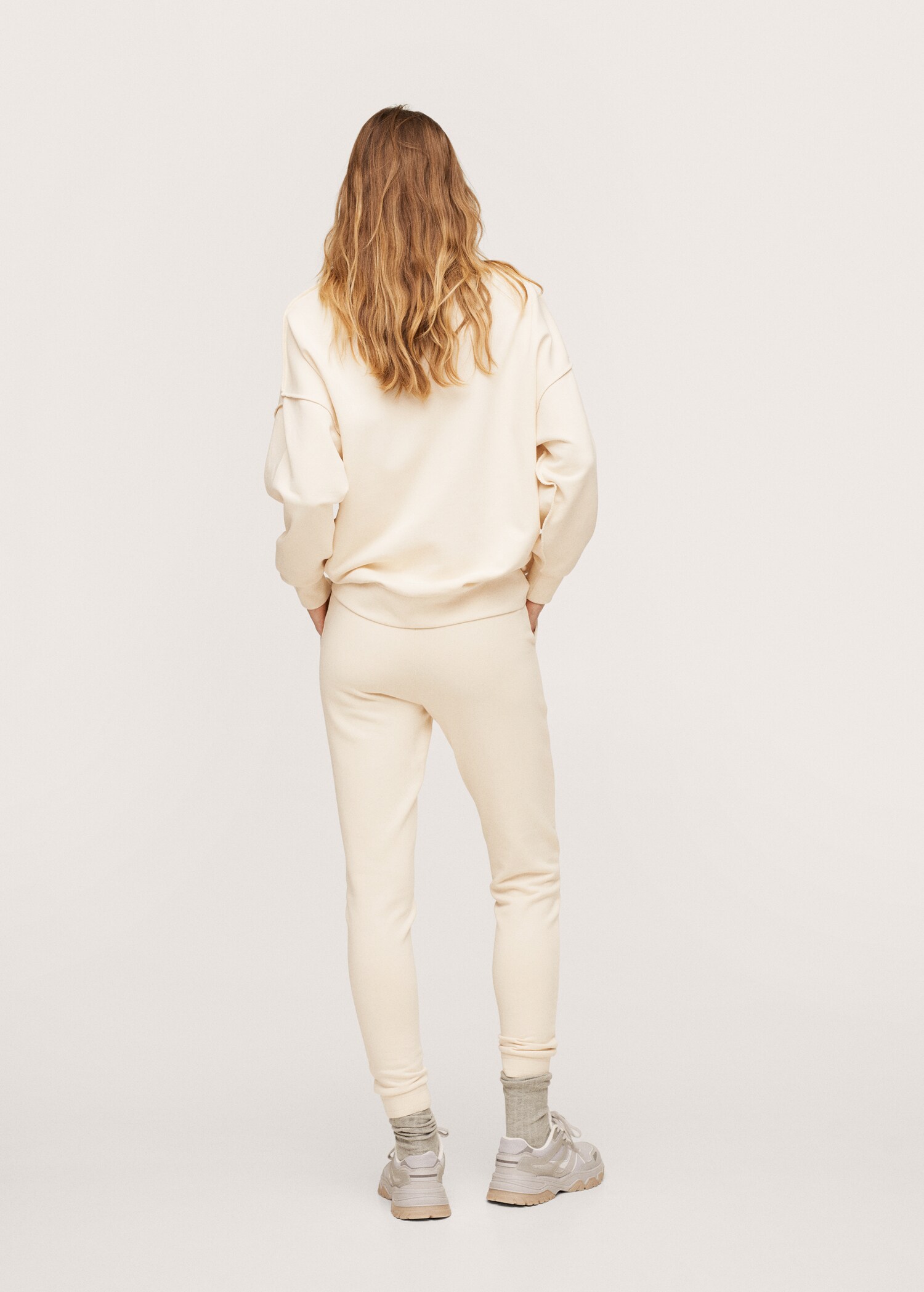 Pantalón jogger algodón - Reverso del artículo