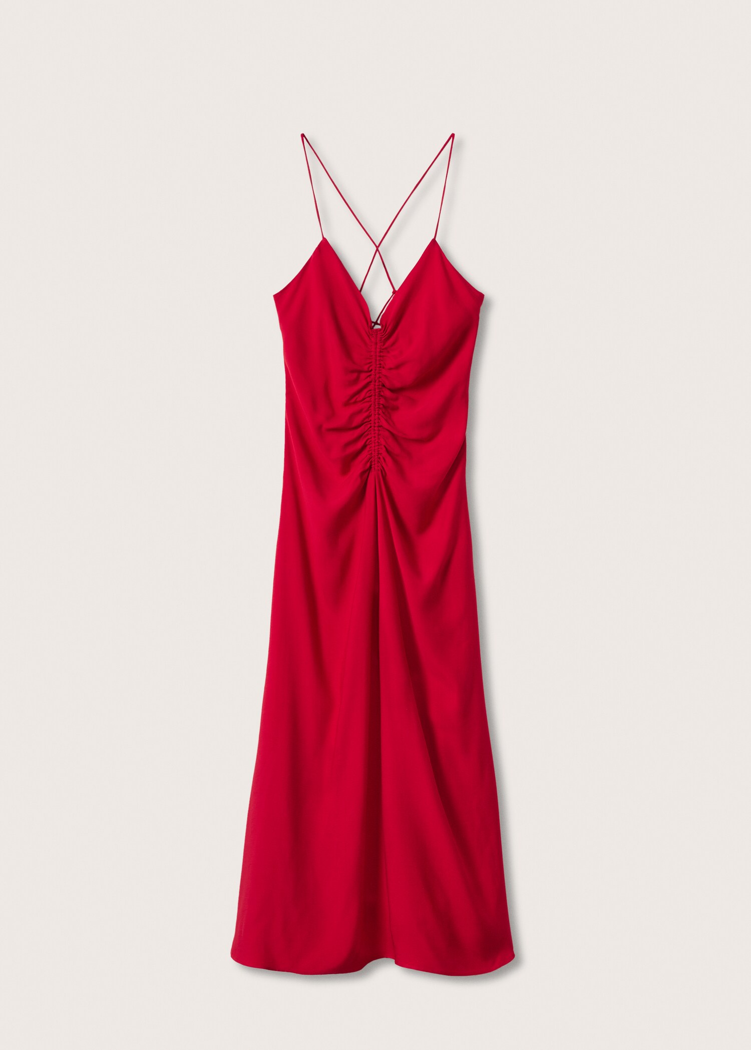 Vestido escote fruncido - Artículo sin modelo