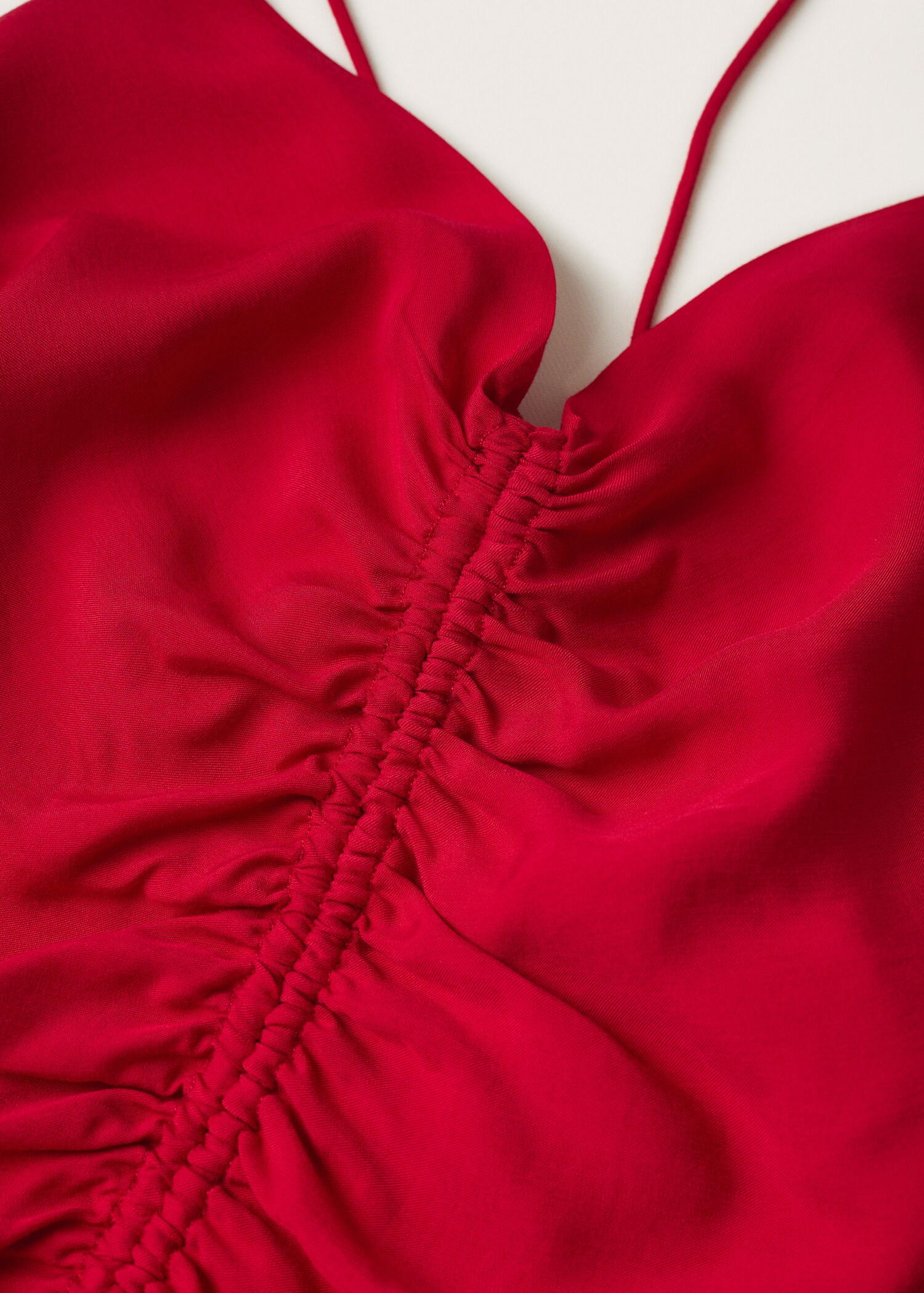 Vestido escote fruncido - Detalle del artículo 8