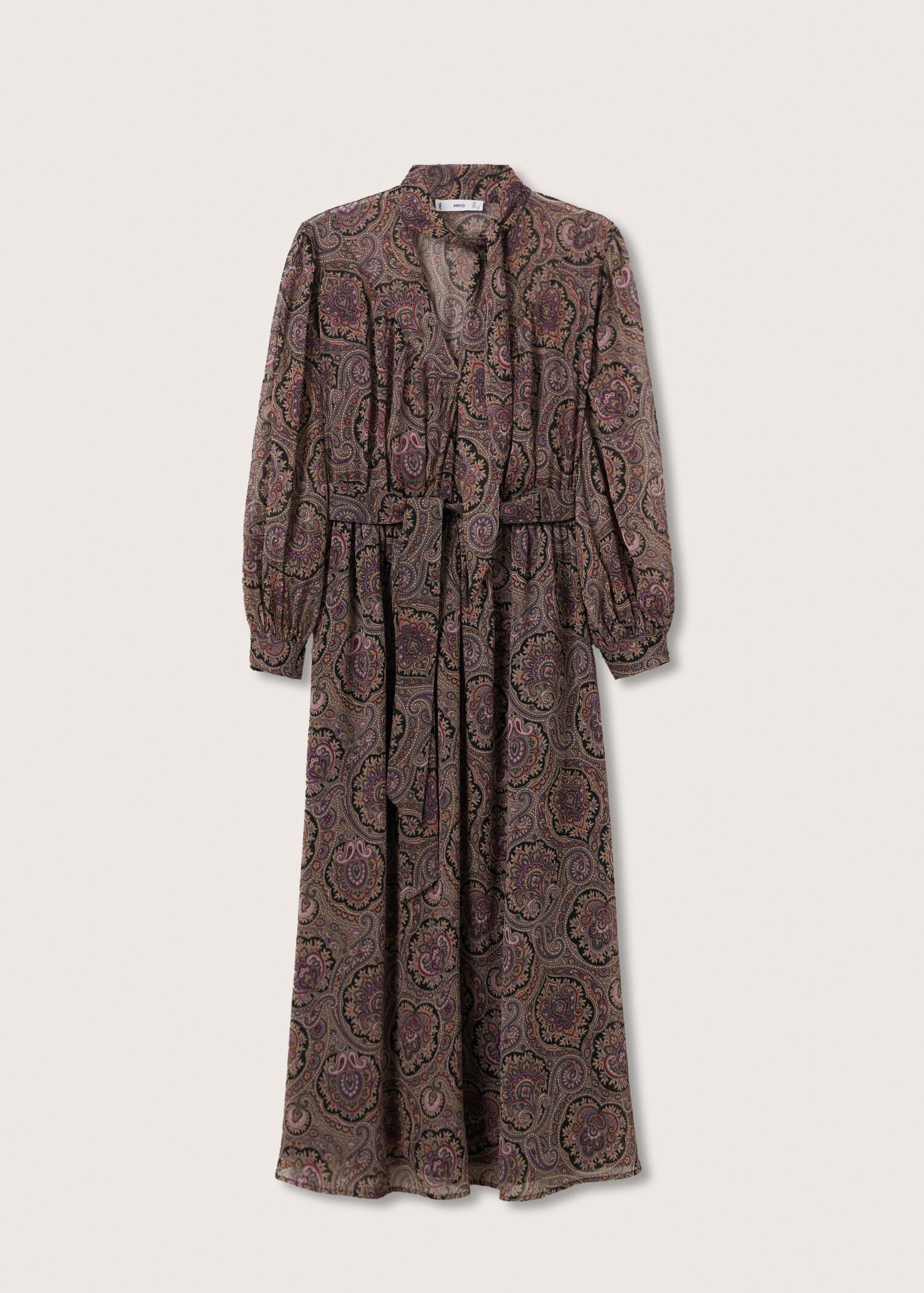 Vestido estampado paisley - Artículo sin modelo