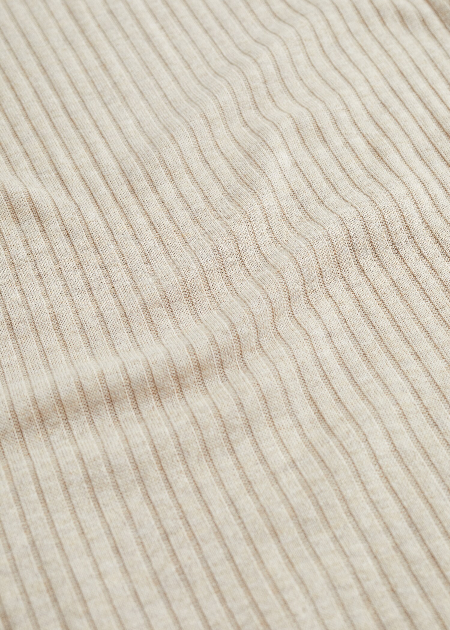 Camiseta manga larga canalé - Detalle del artículo 8