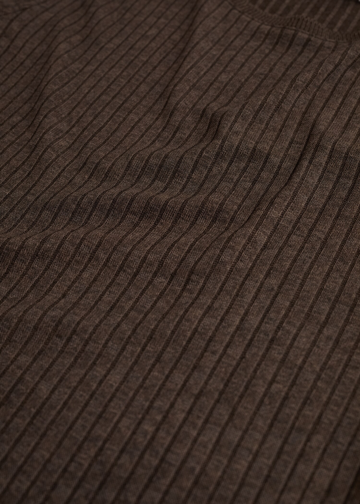 Camiseta manga larga canalé - Detalle del artículo 8