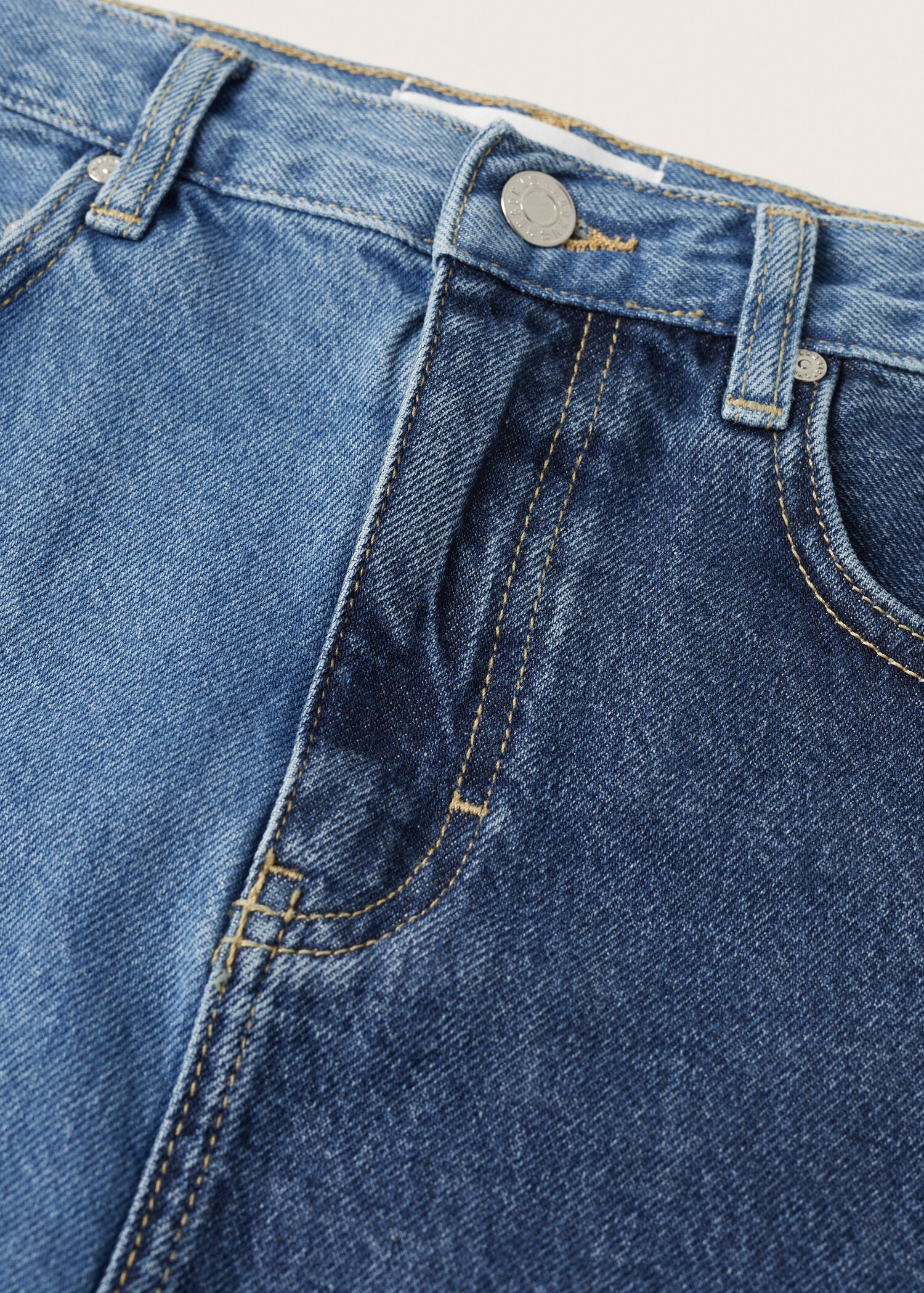 Falda denim contraste - Detalle del artículo 8