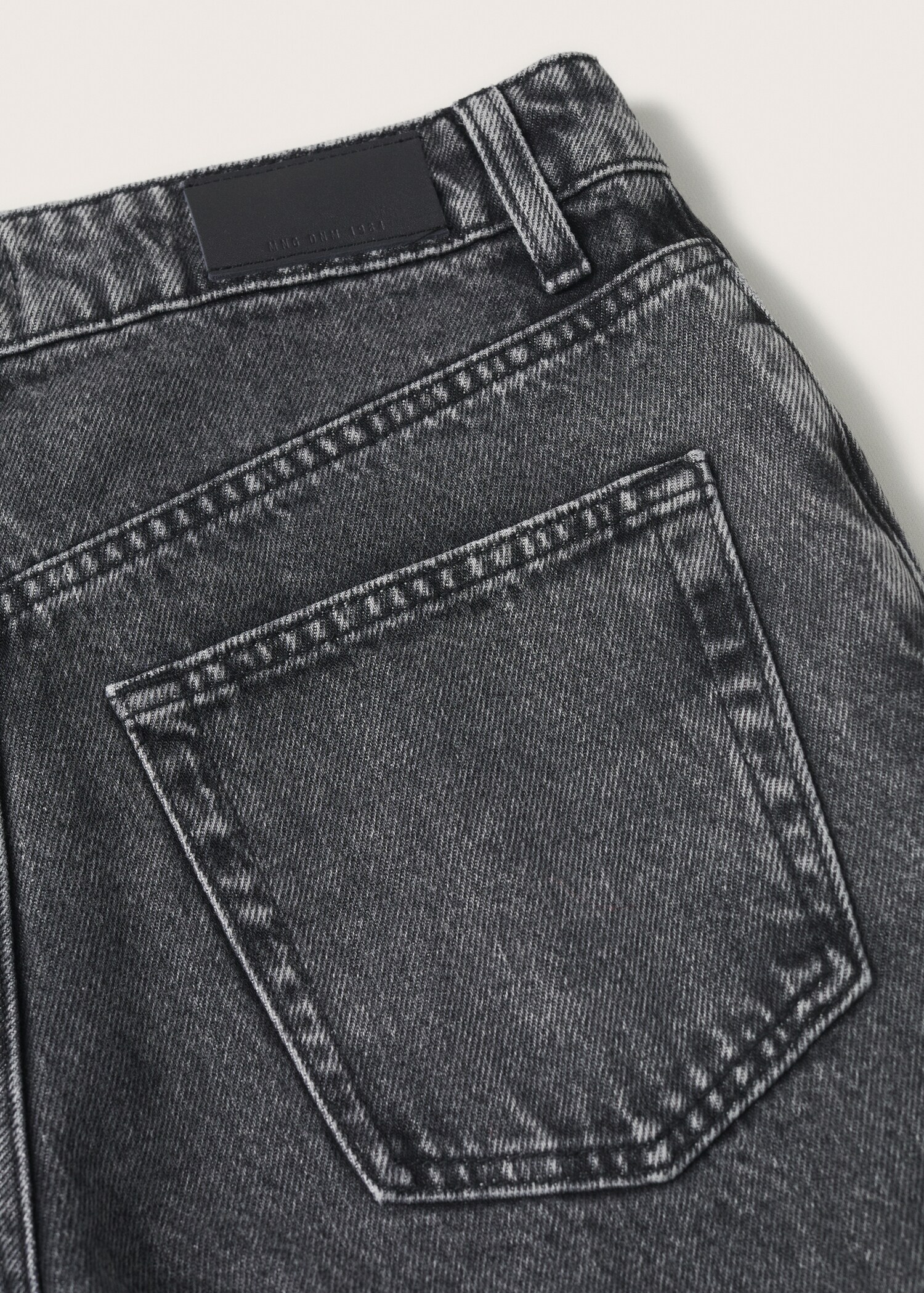 Jeans Wideleg tiro alto costuras - Detalle del artículo 8