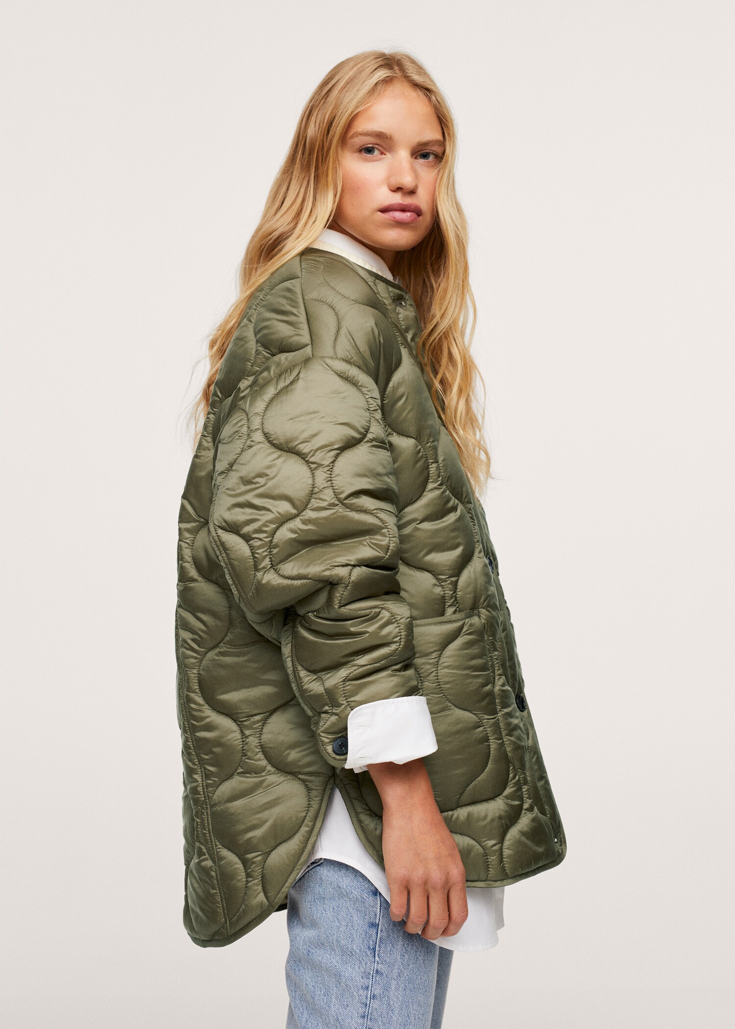 Anorak acolchado satinado - Detalle del artículo 3