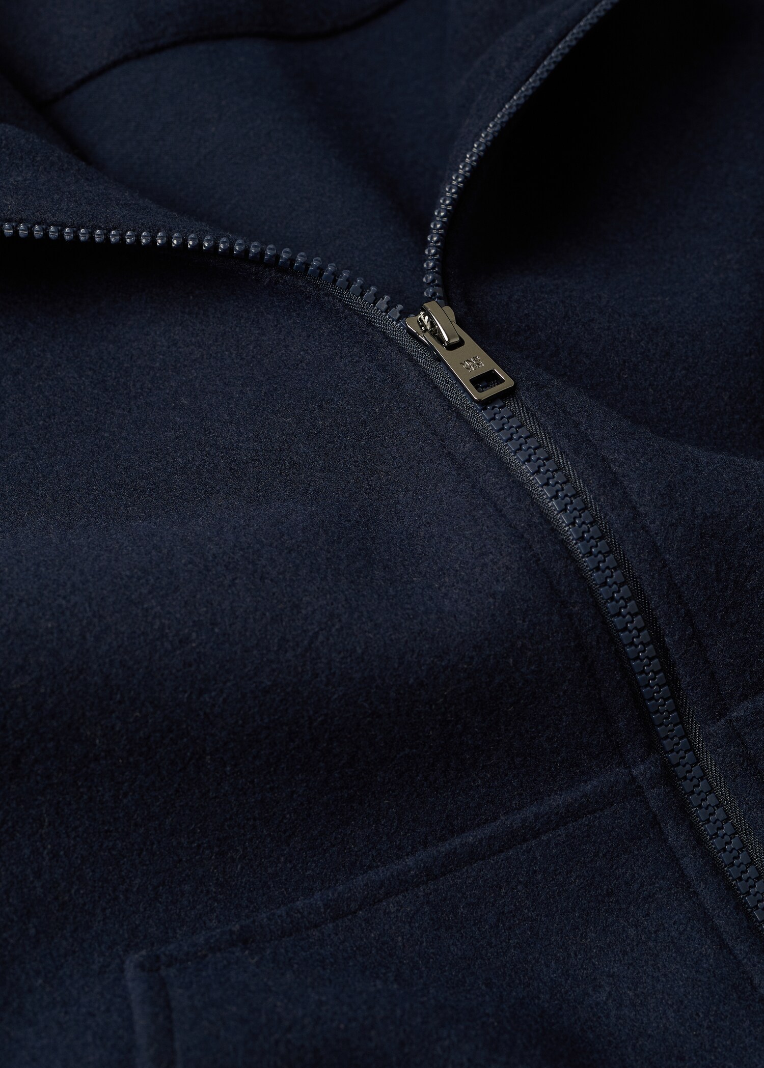 Sudadera textura cremallera - Detalle del artículo 7