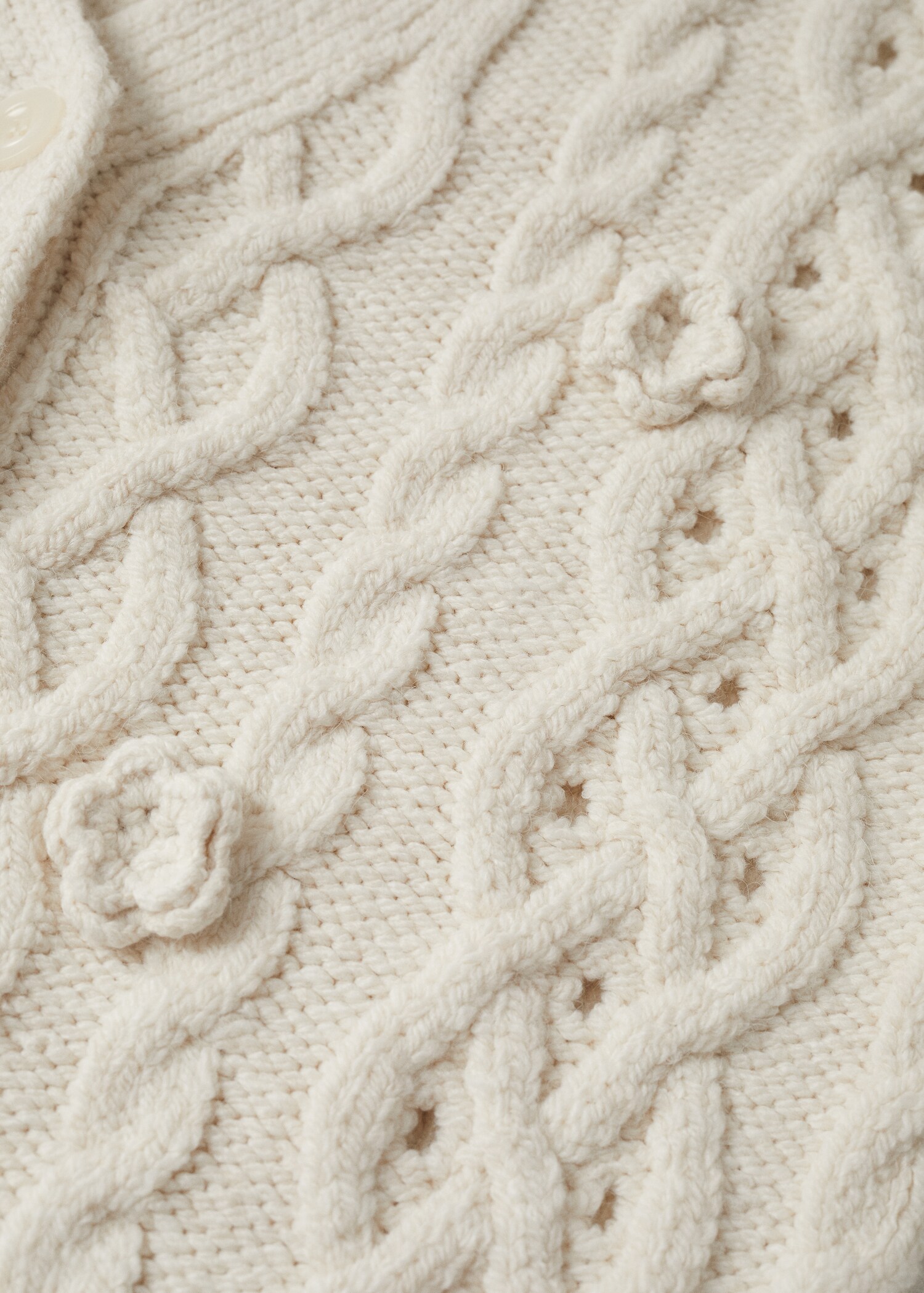 Cárdigan punto flores - Detalle del artículo 8