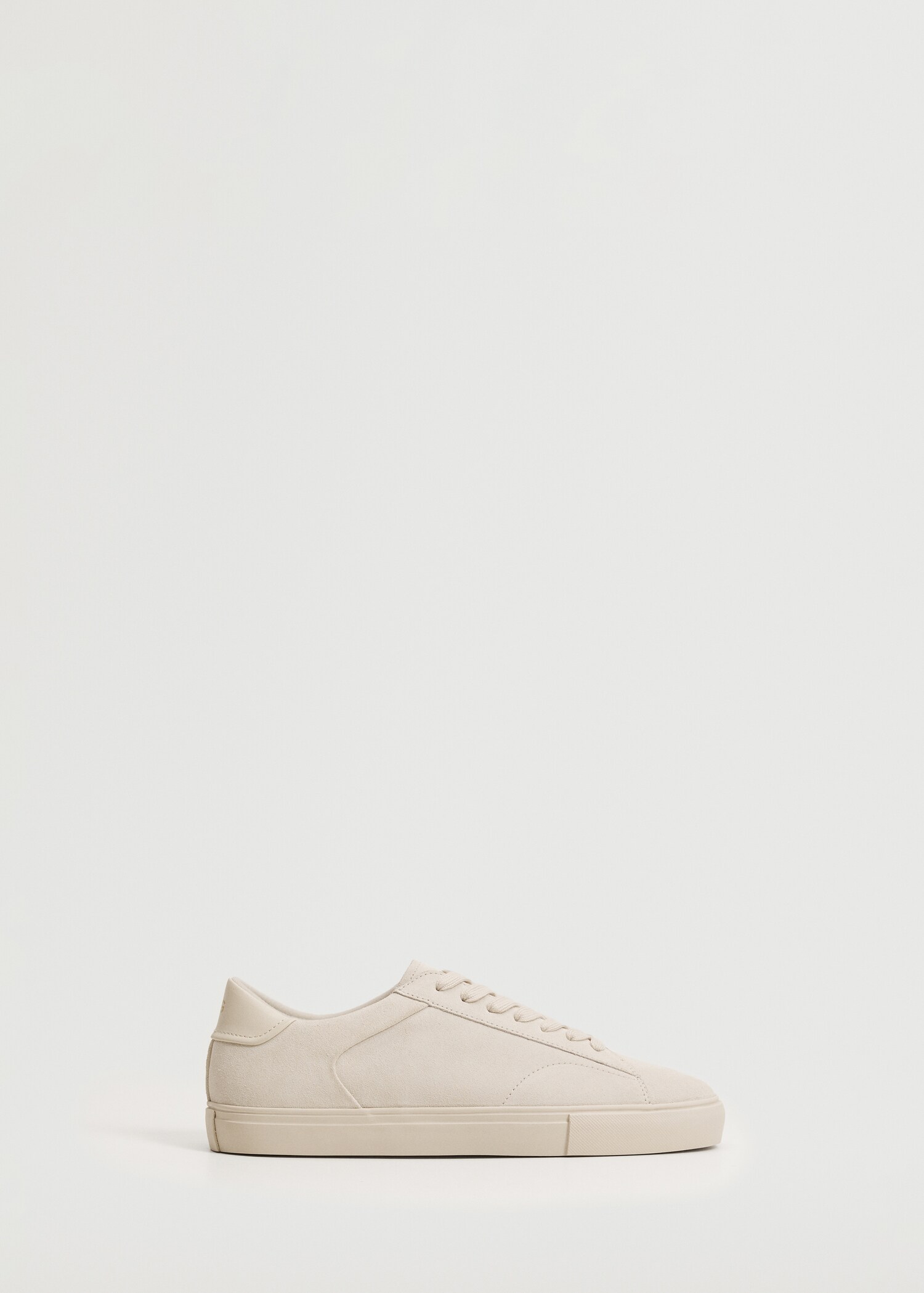 Laces suede sneaker - Article without model