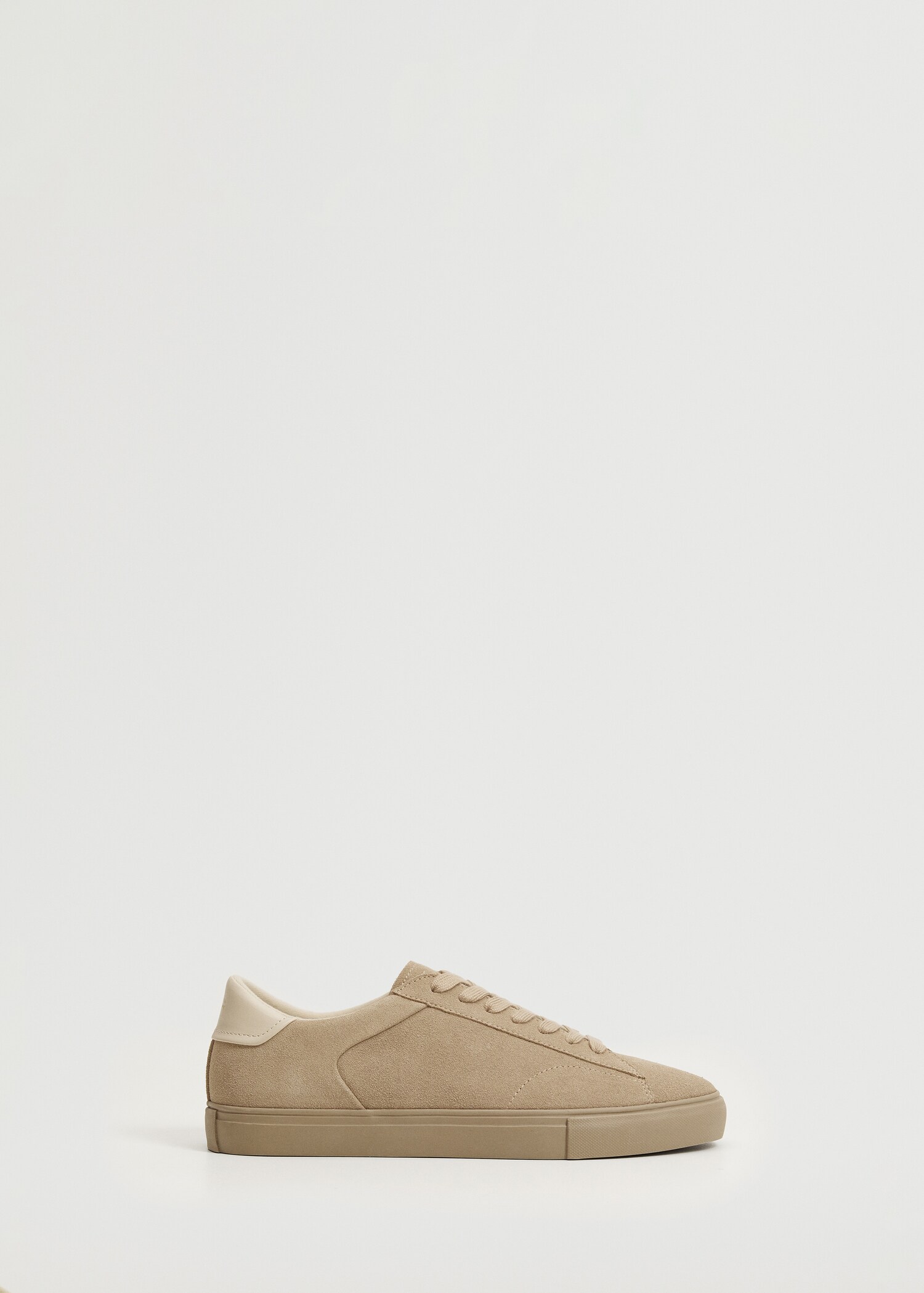 Laces suede sneaker - Article without model