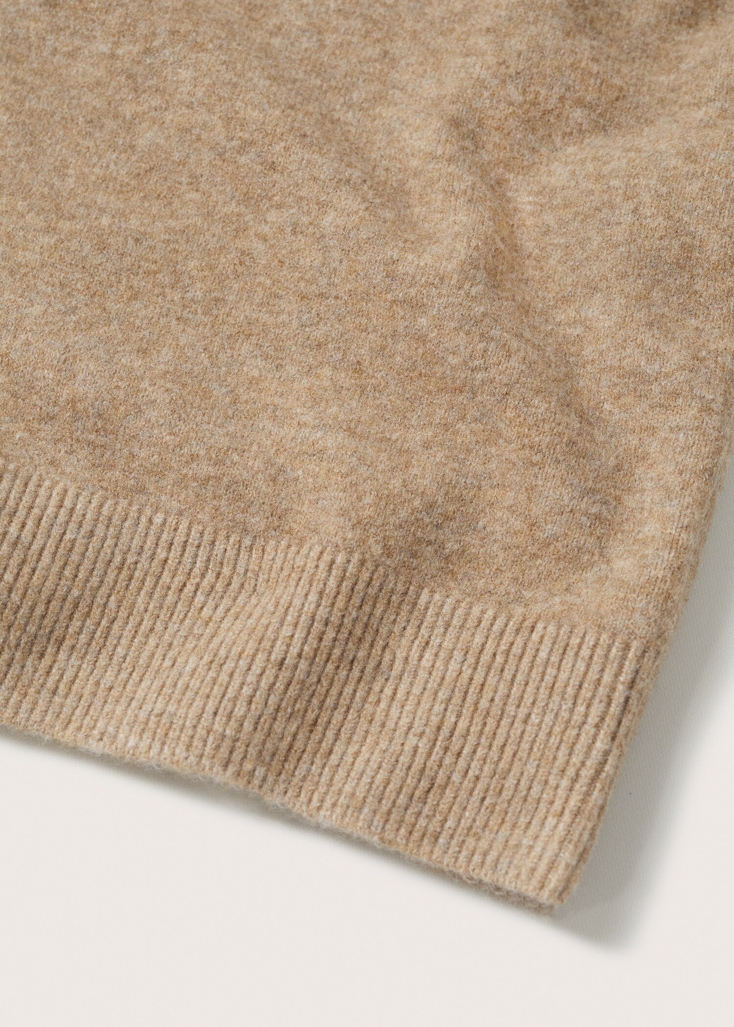 Texturovaná pletená mikina s kapucí - Detail zboží 7
