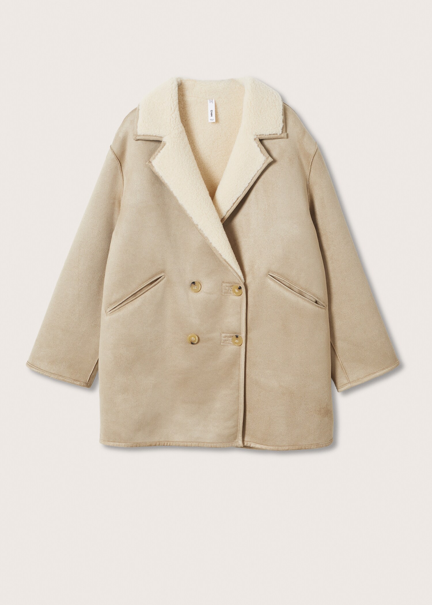 Abrigo oversize doble faz - Artículo sin modelo
