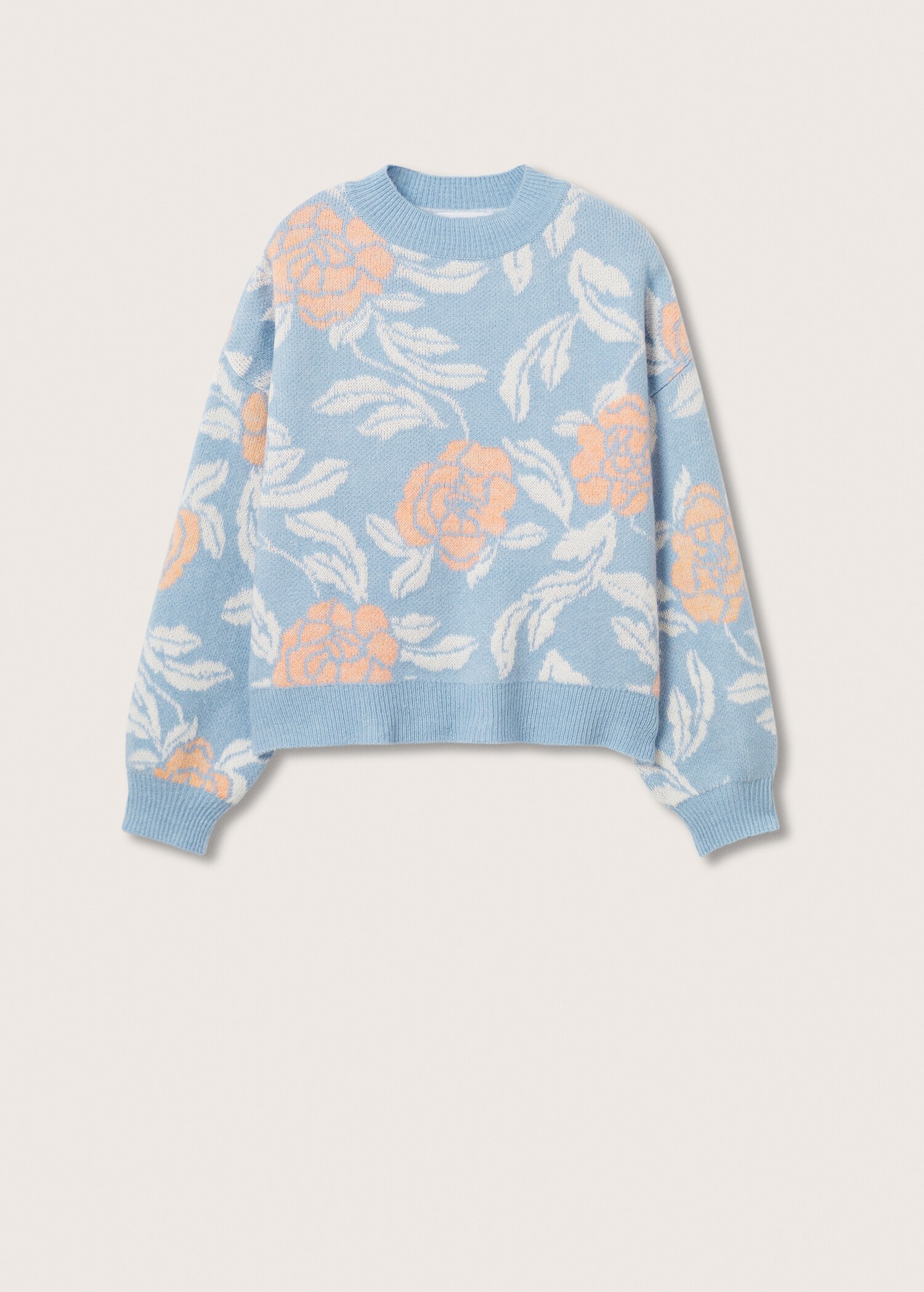 Jersey punto flores - Artículo sin modelo