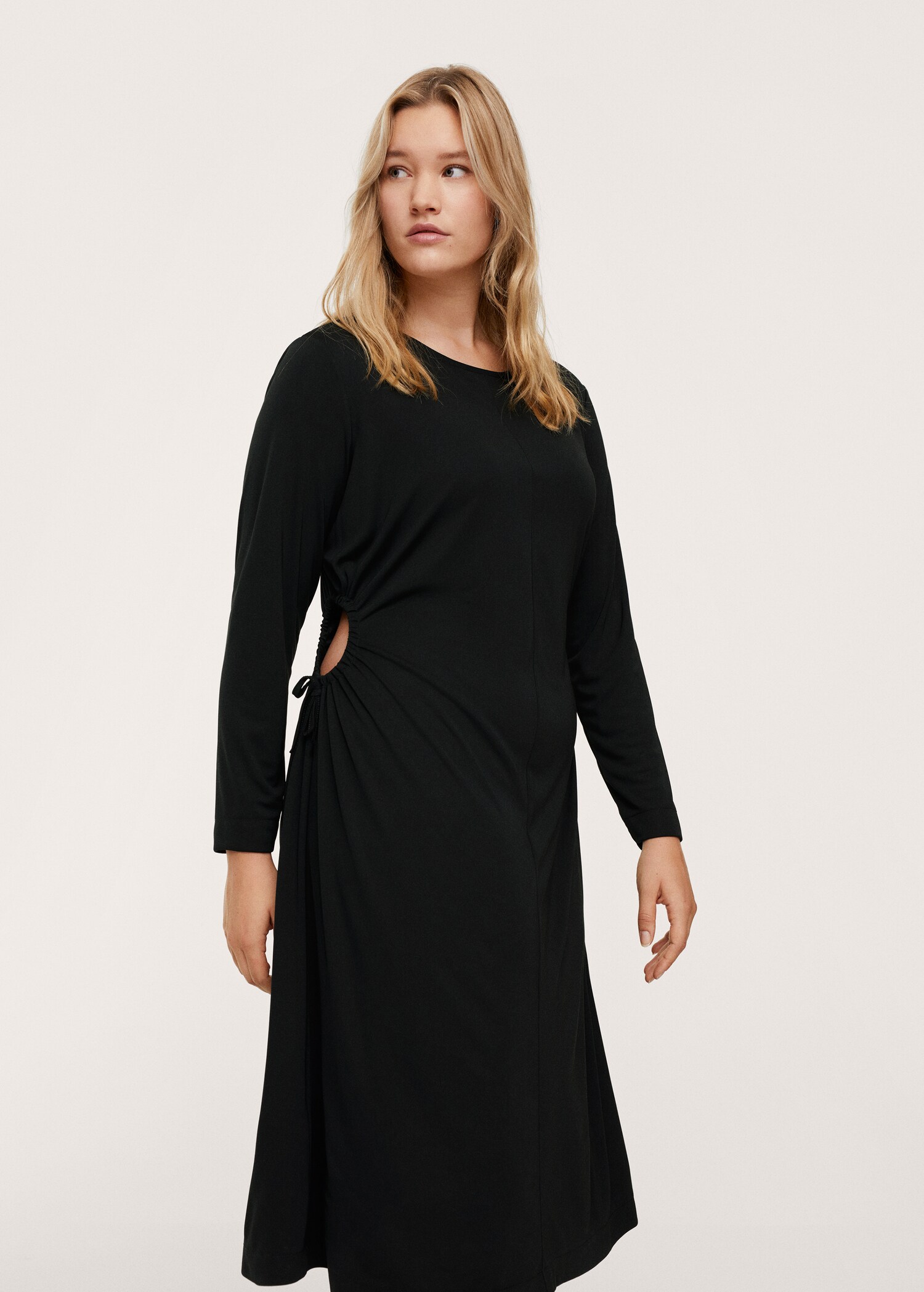 Side slit dress - Medium plane