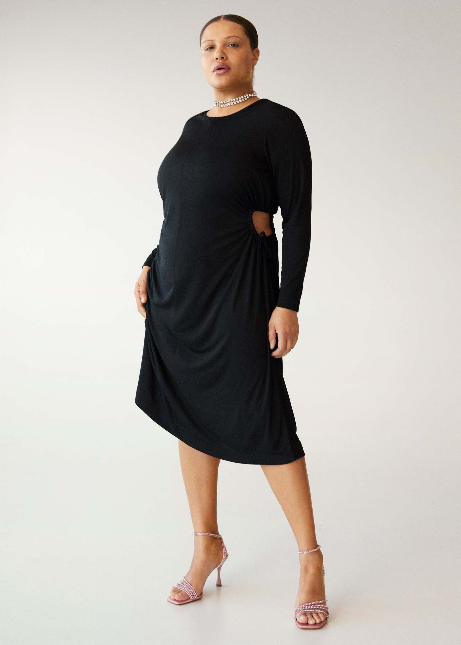 Side slit dress - Details of the article 6