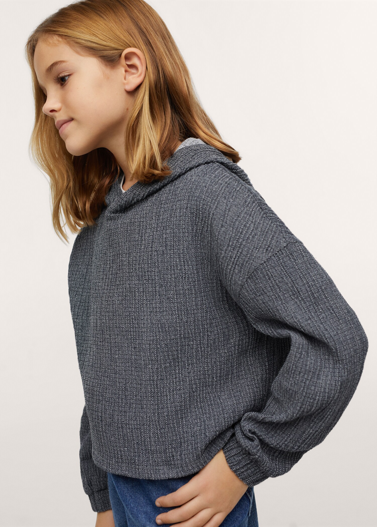 Dessuadora oversize textura - Detall de l'article 1