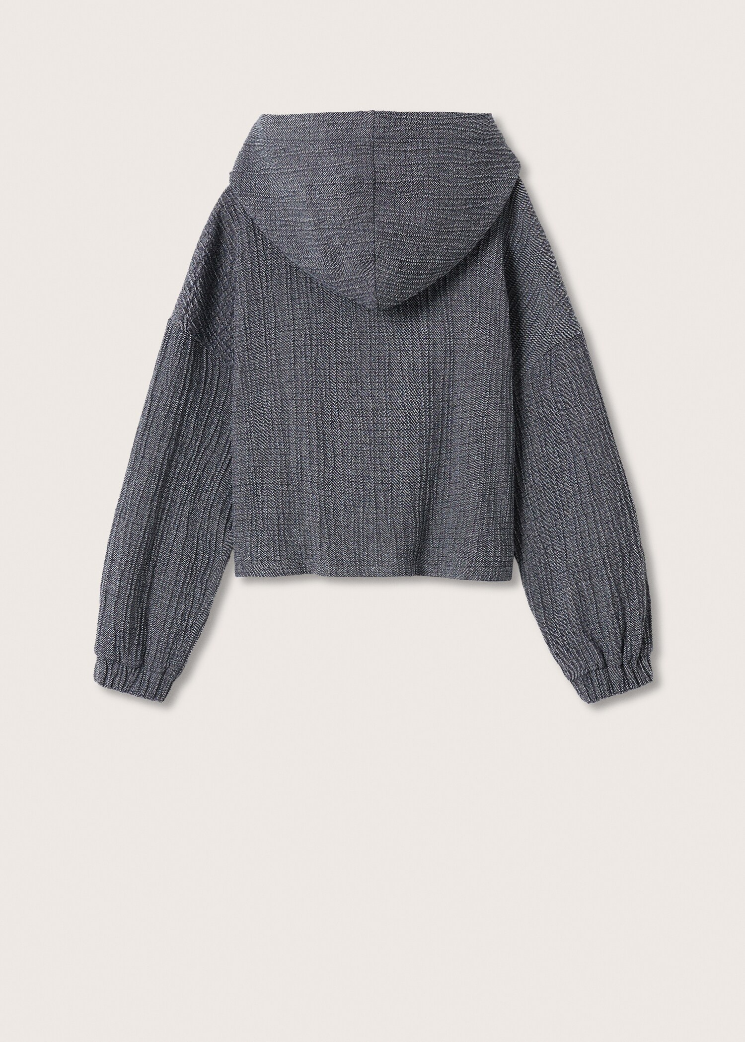 Dessuadora oversize textura - Revers de l'article