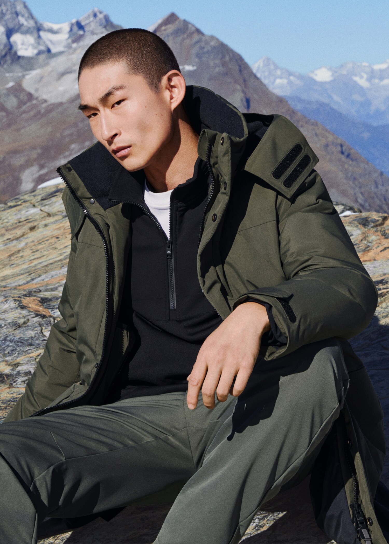 Waterproof padded parka - Details of the article 5