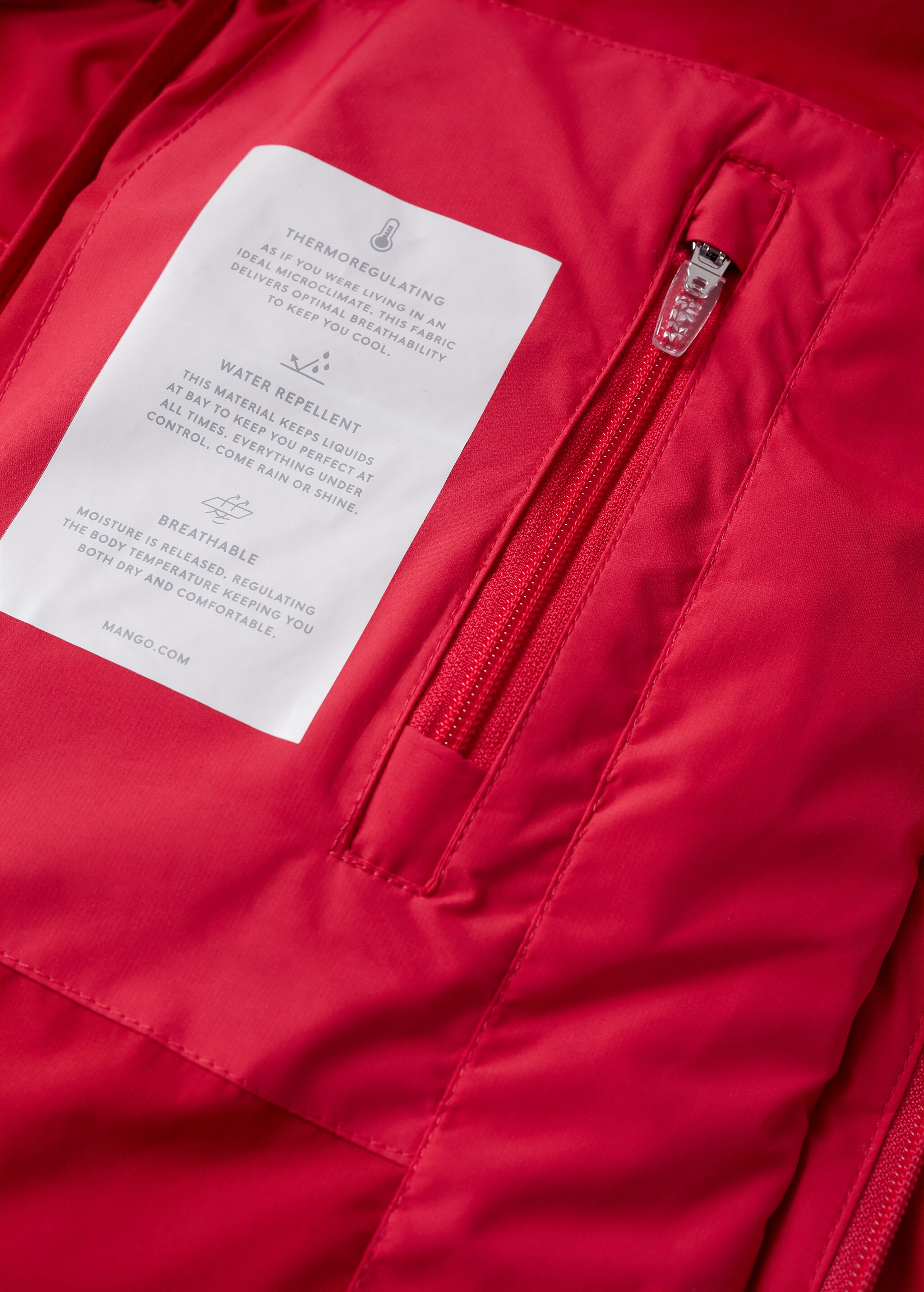Water-repellent quilted coat - Details of the article 9